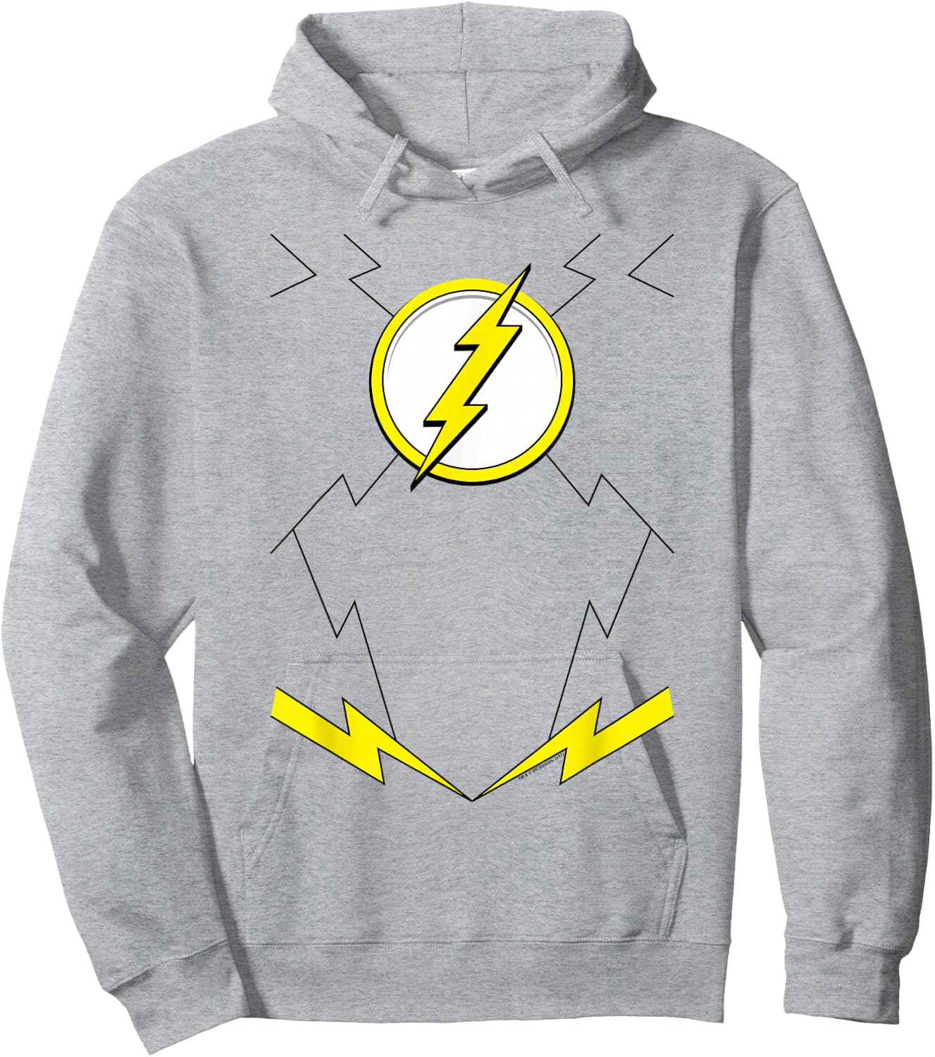 The Flash New Uniform Halloween Costume Hoodie - Hoodie | Ash