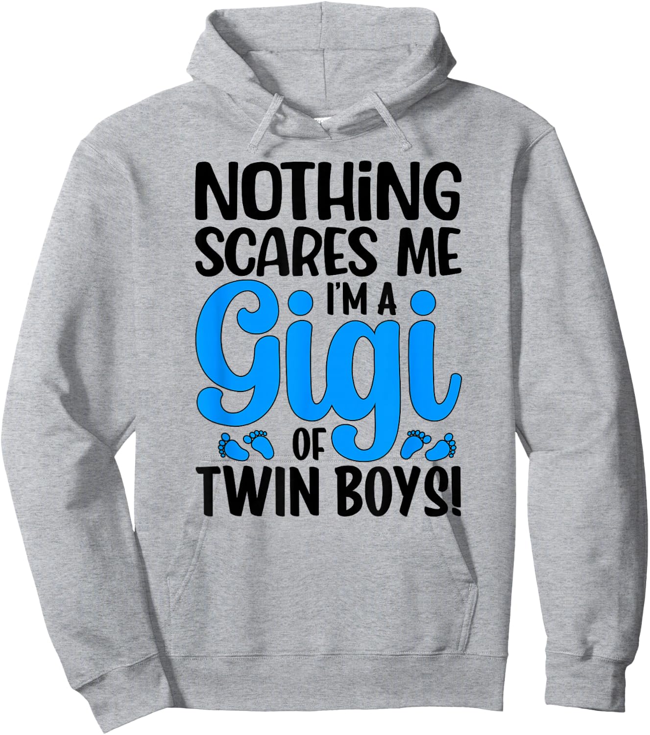 I'm A Gigi Of Twin Boys Twin Gigi Of Twins Hoodie - Hoodie | Ash