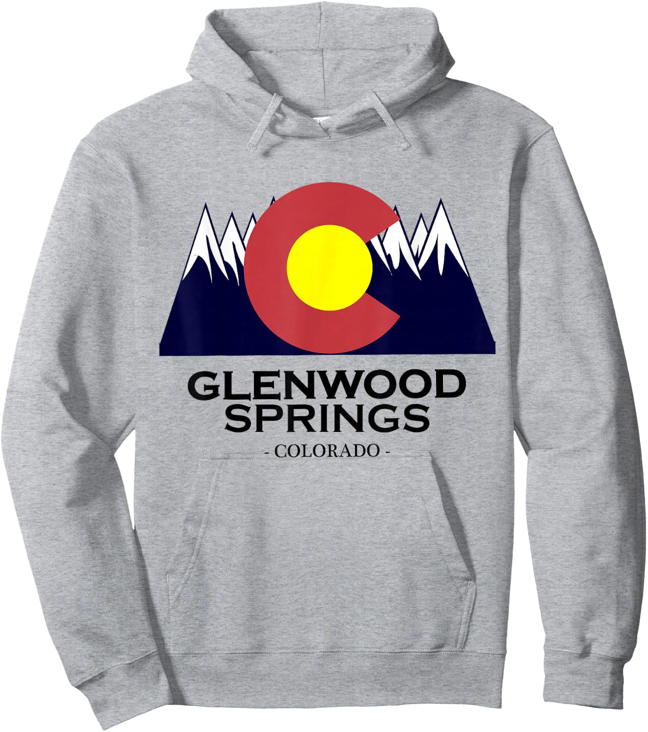 Glenwood Springs Colorado - | Mountain - Gift Hoodie - Hoodie | Ash
