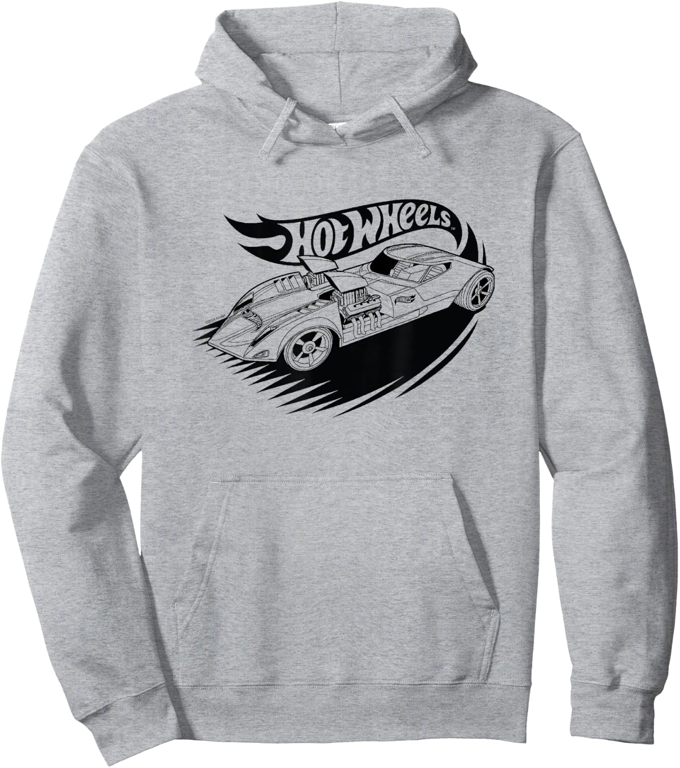 Hot Wheels - Twin Mill Hoodie - Hoodie | Ash