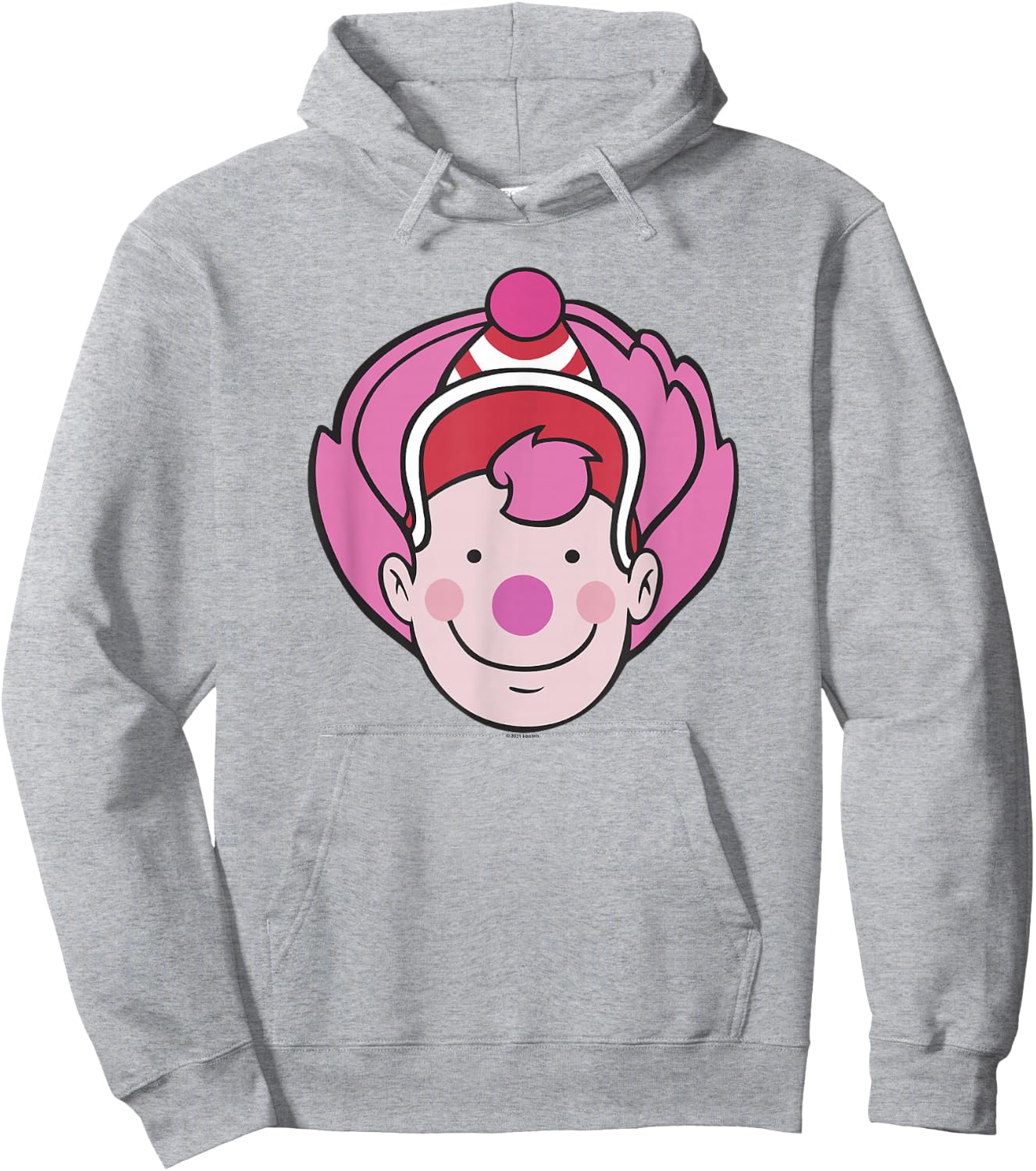 Candy Land Halloween Mr. Mint Big Face Hoodie - Hoodie | Ash