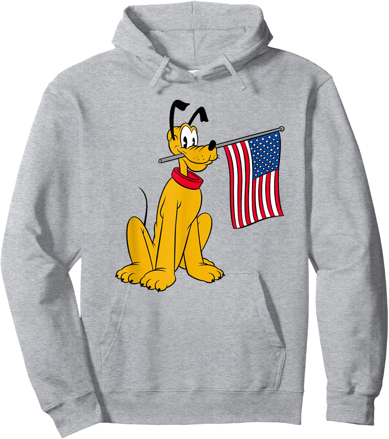 Disney Pluto Americana Hoodie - Hoodie | Ash