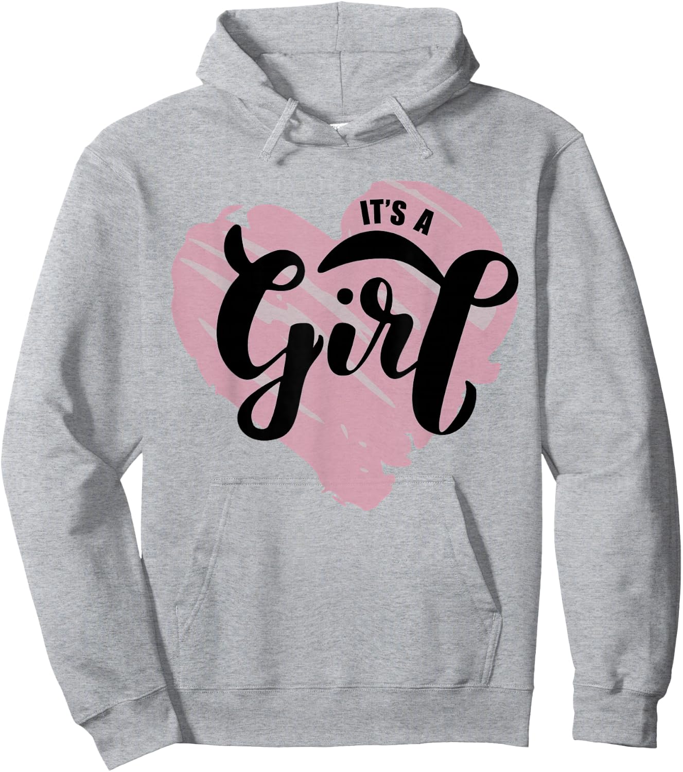 Its a Girl Gender Reveal Party Team Girl Hoodie - Hoodie | Ash