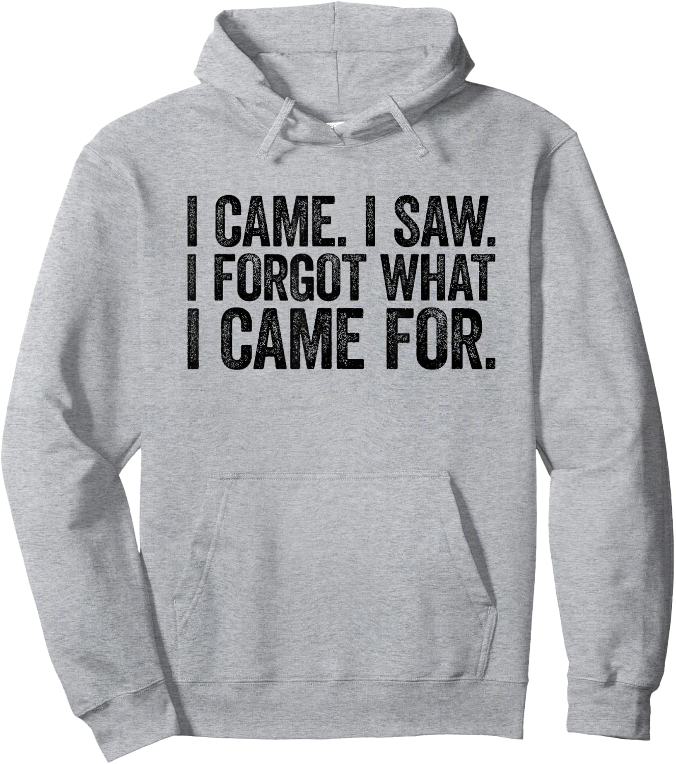 I Came I Saw I Forgot What I Came For Hoodie - Hoodie | Ash