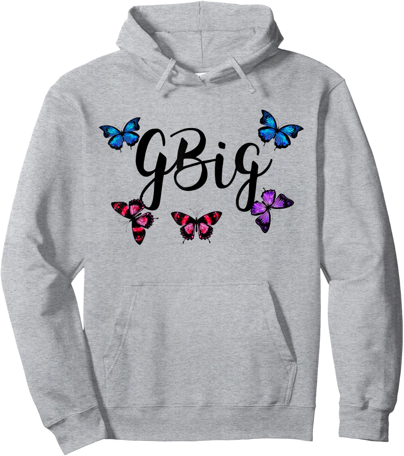 Big Little Sorority Butterfly Reveal. GBig Hoodie - Hoodie | Ash