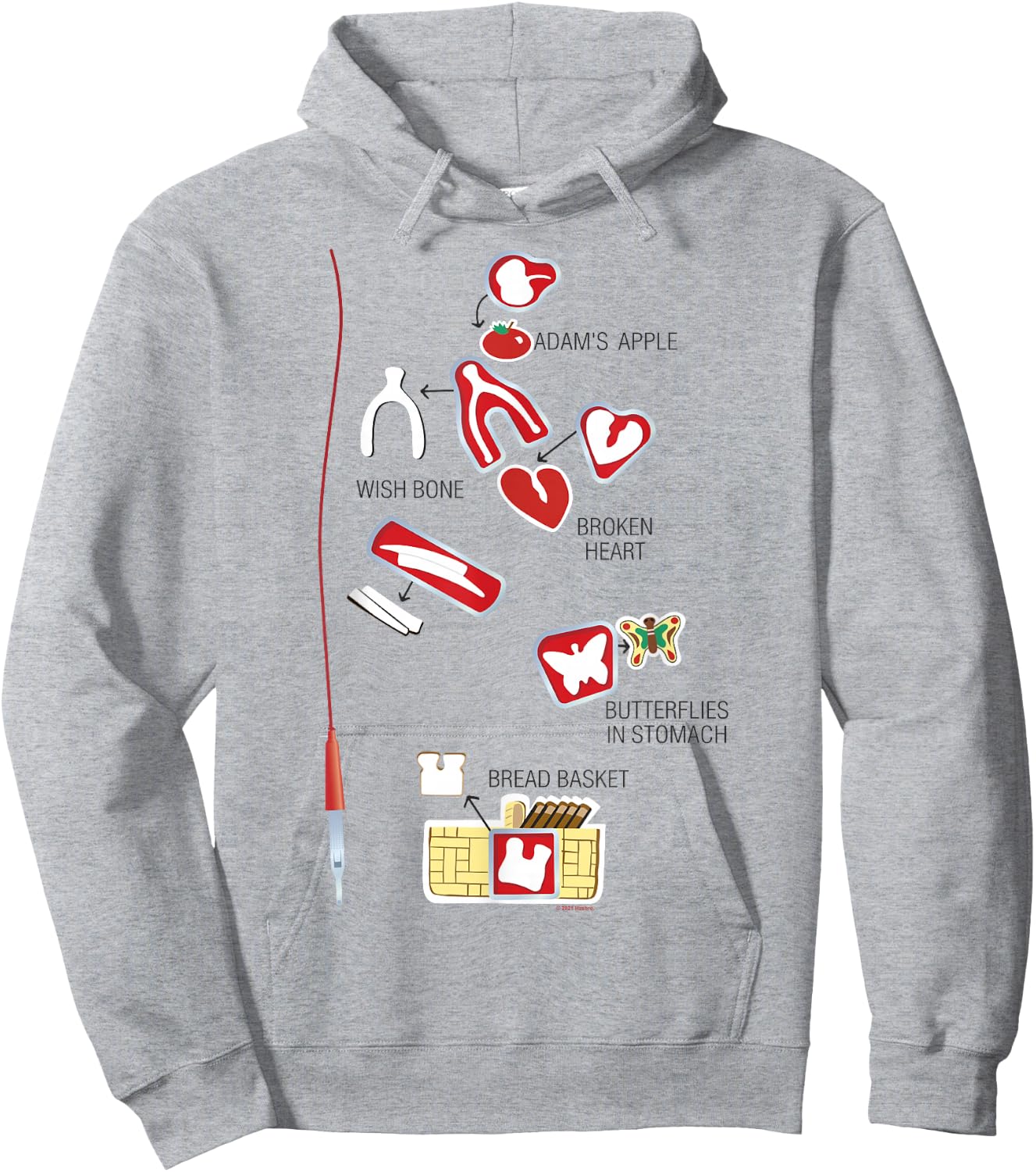 Operation Halloween Operation Costume Hoodie - Hoodie | Ash