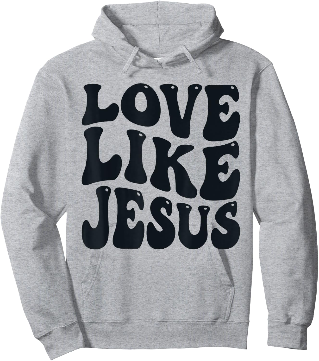 Christian Love Like Jesus Hoodie - Hoodie | Ash