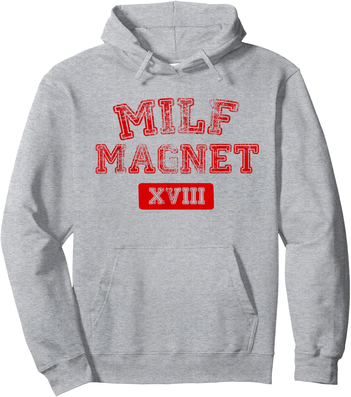 MILFs Magnet Funny Internet Memes Workout Gym Hoodie - Hoodie | Ash