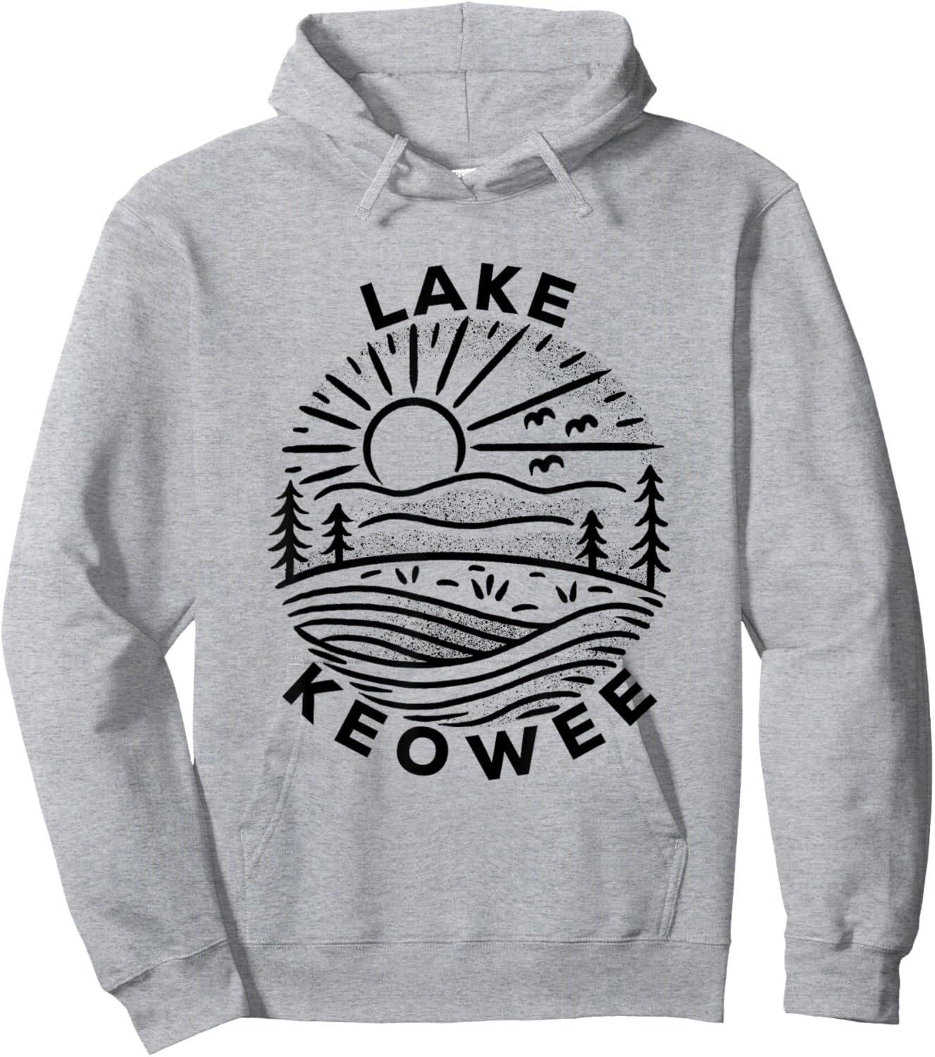 Lake Keowee SC Hoodie - Hoodie | Ash
