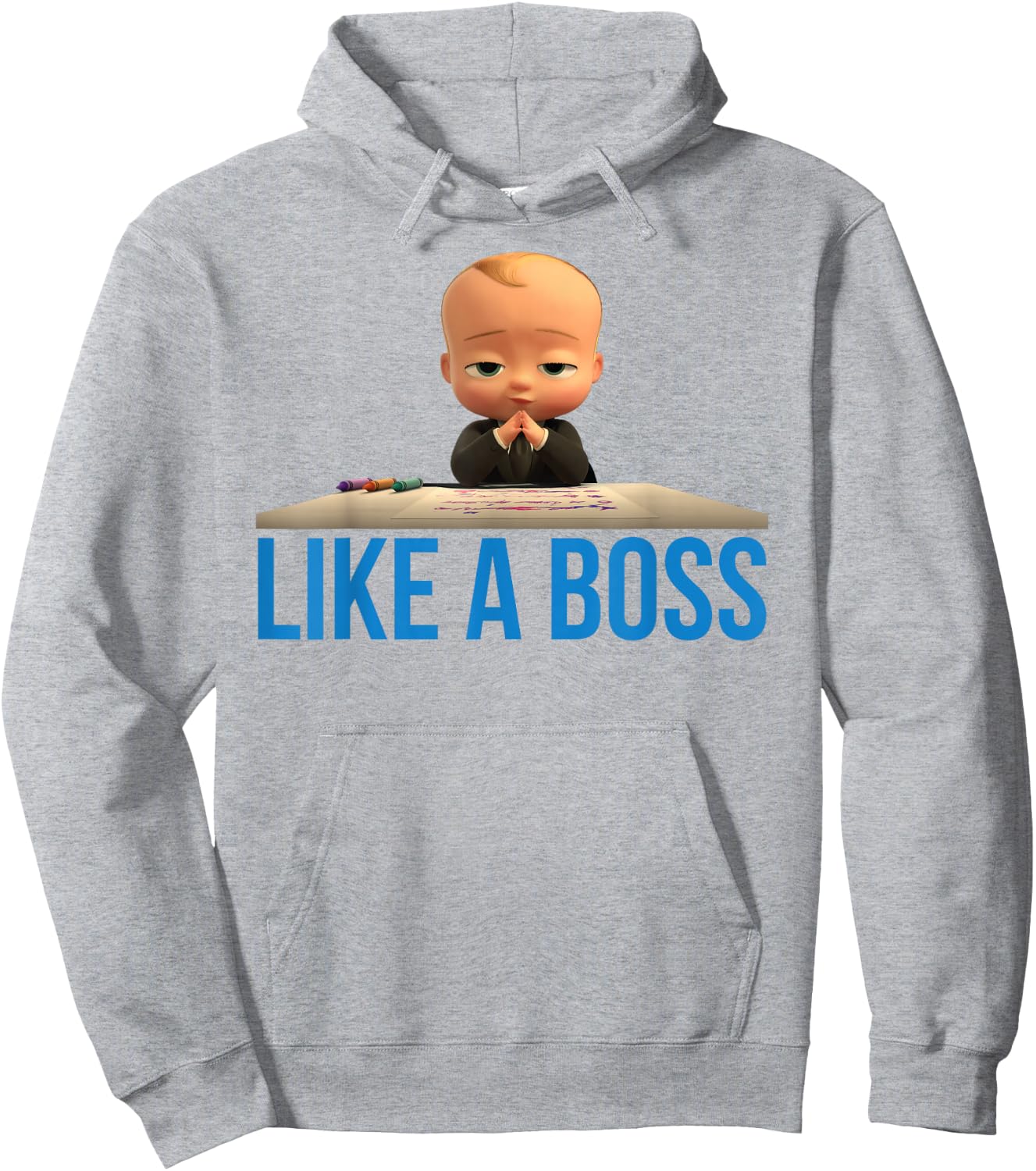 The Boss Baby Like A Boss Hoodie - Hoodie | Ash