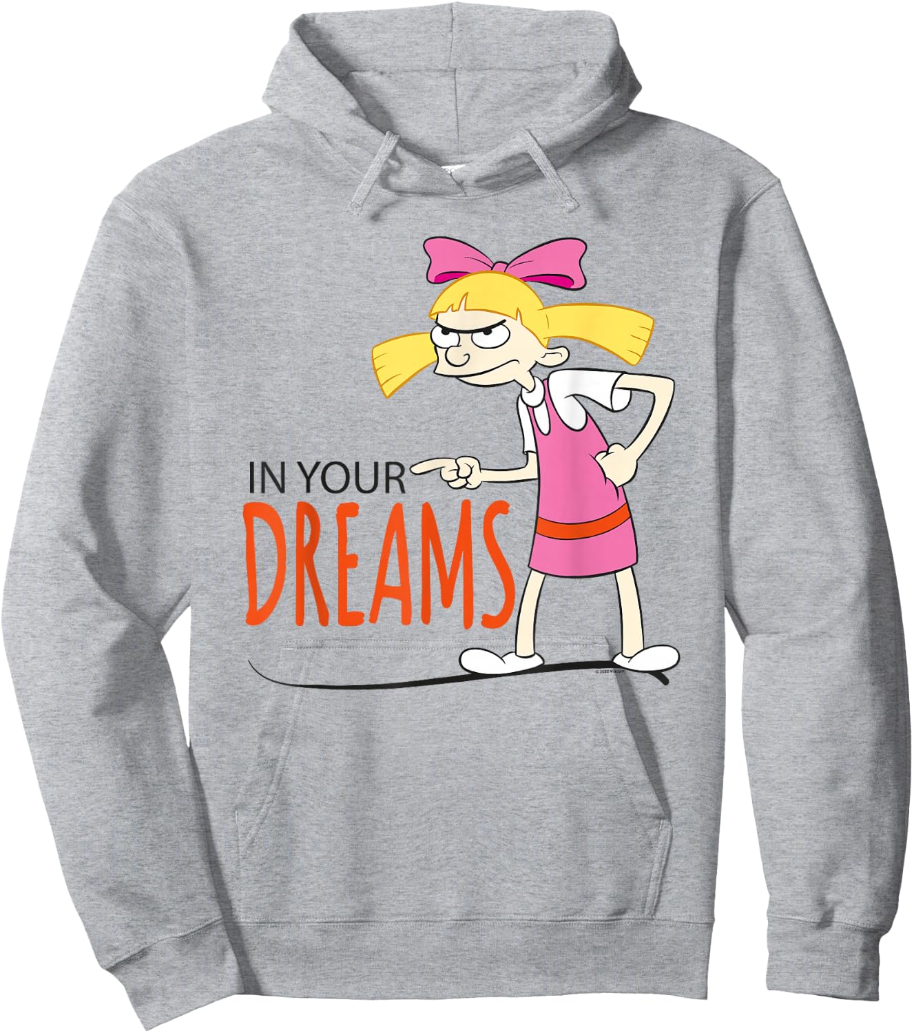 Hey Arnold! In Your Dreams Helga Hoodie - Hoodie | Ash