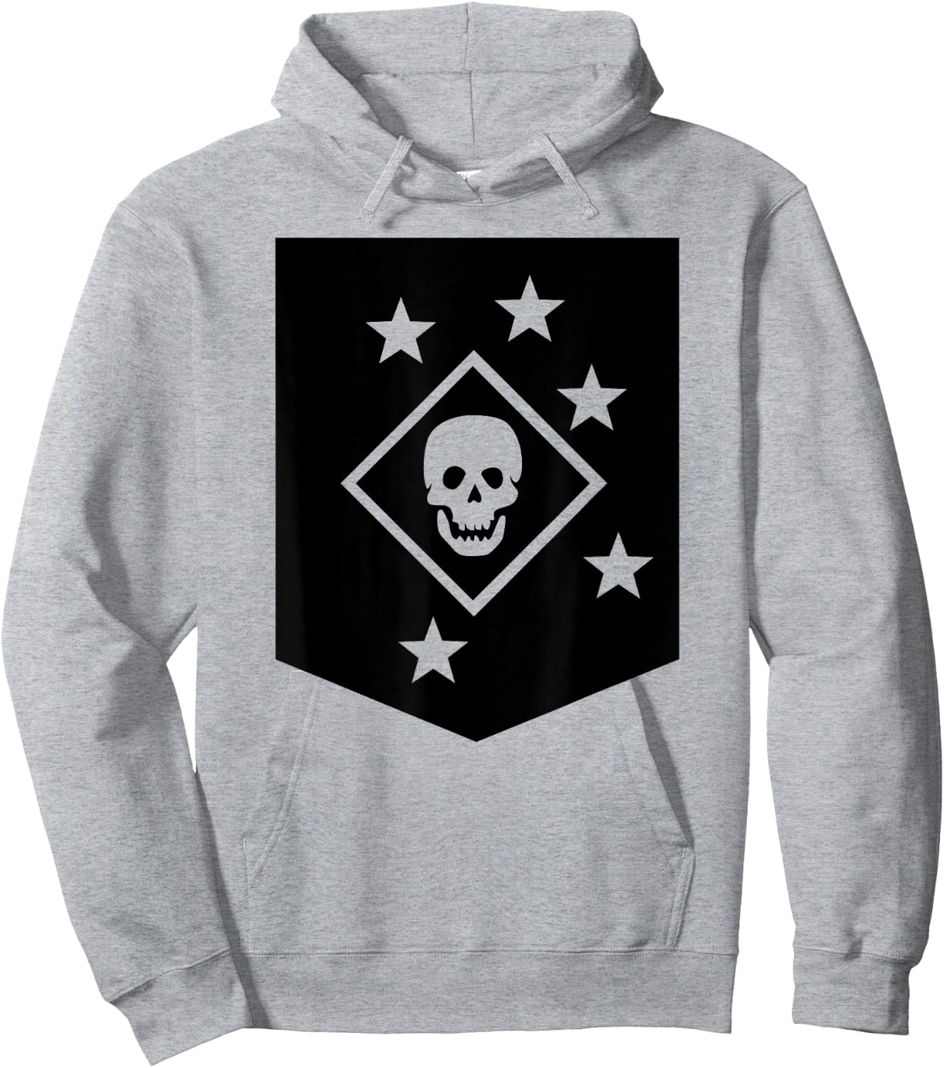 Silent Deadly Marine Raiders Hoodie - Hoodie | Ash