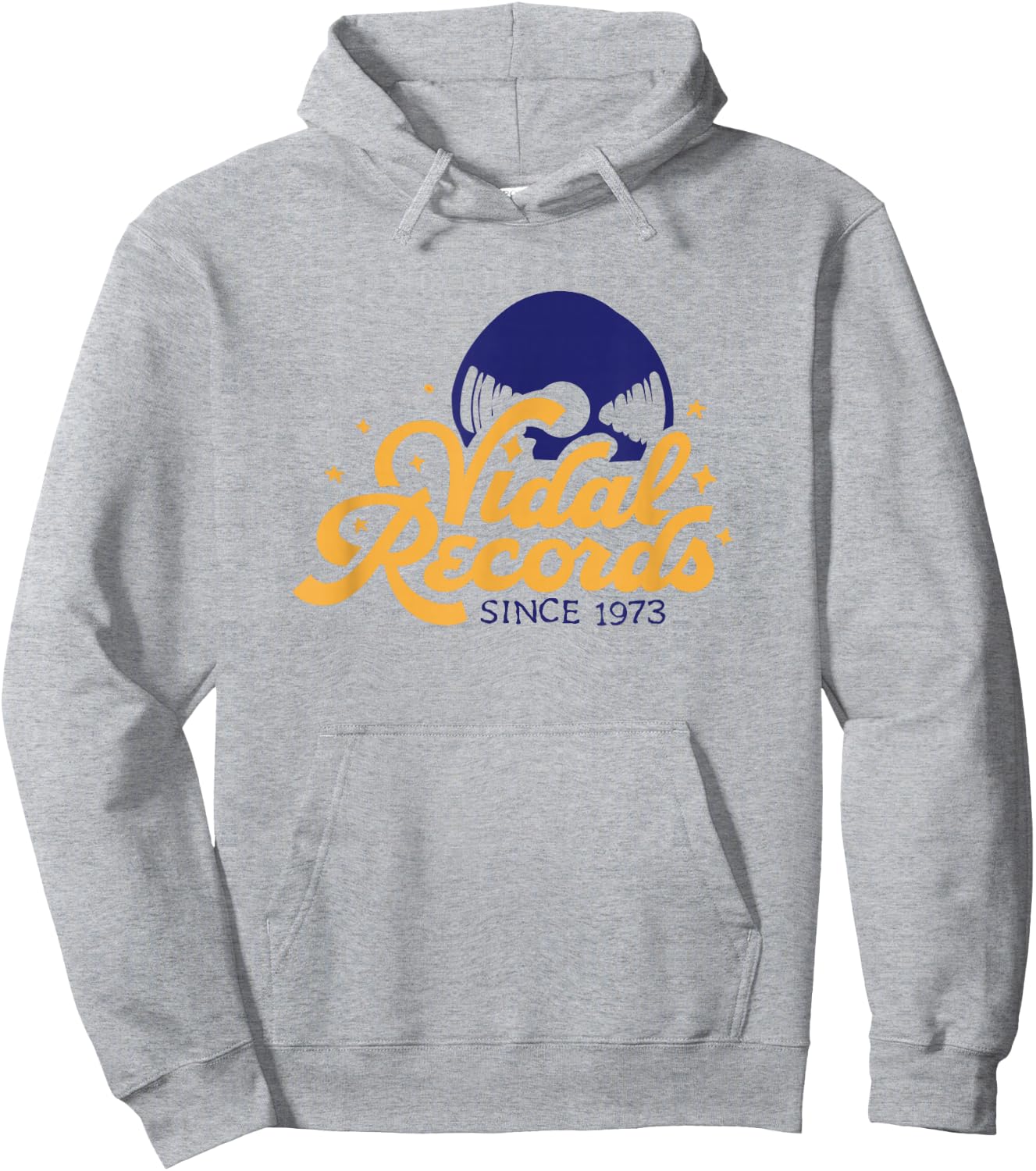 Vidal Records Hoodie - Hoodie | Ash