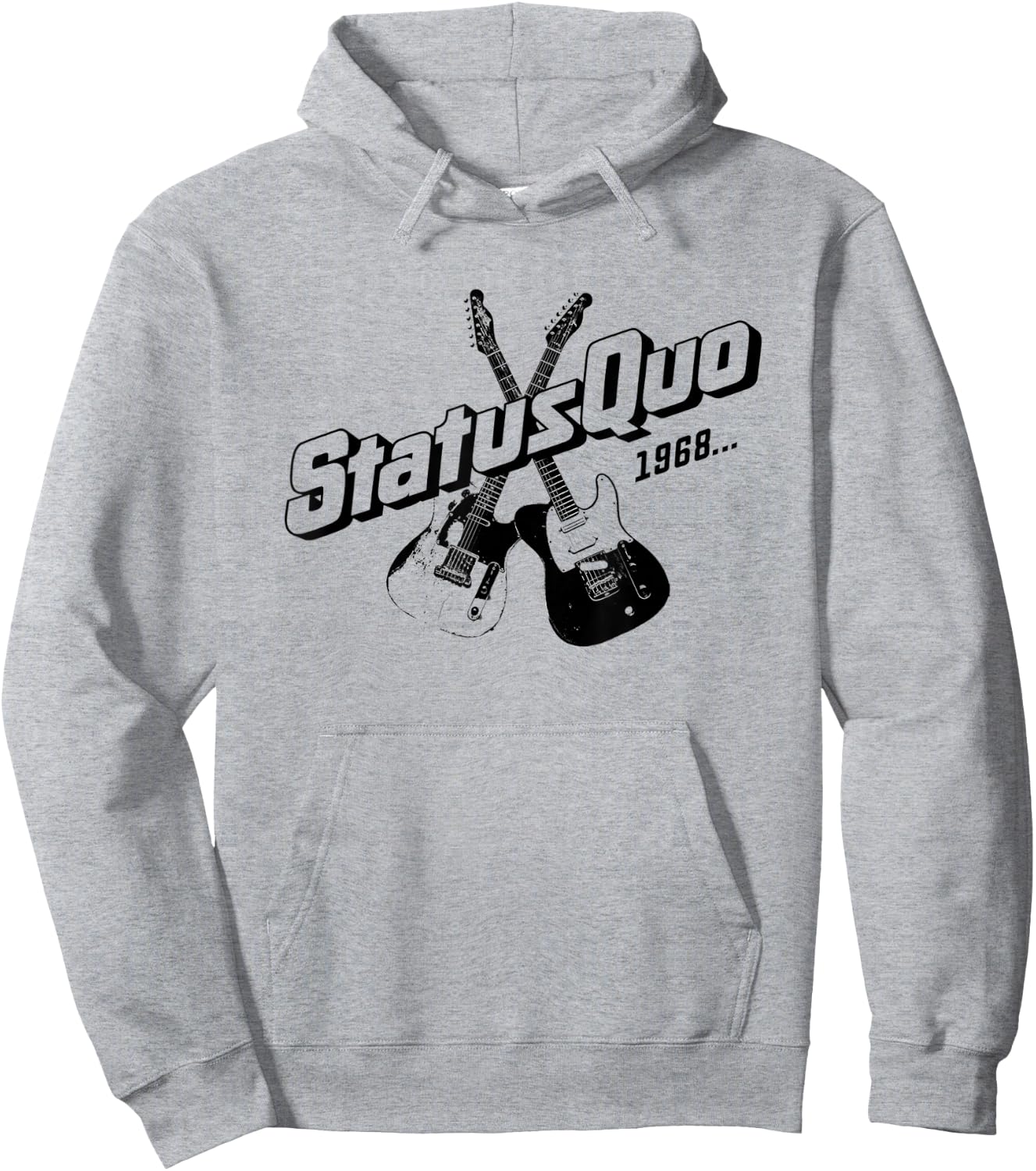 Status Quo - 1968 Guitars Hoodie - Hoodie | Ash