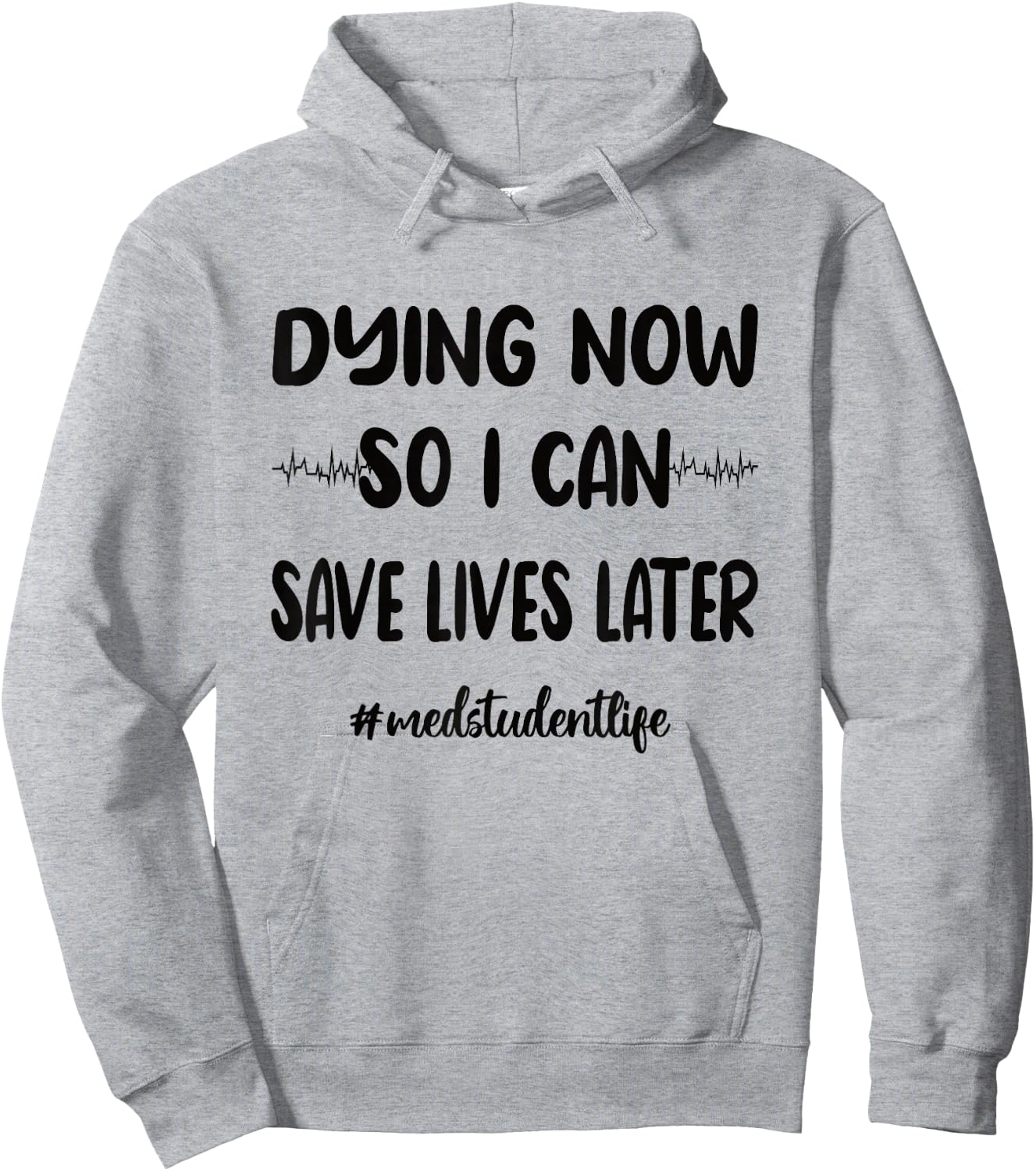 Funny Med School Medical School Student Hoodie - Hoodie | Ash