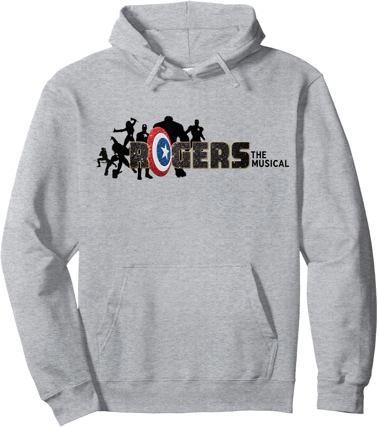 Marvel Hawkeye Rogers The Musical Avengers Hoodie - Hoodie | Ash