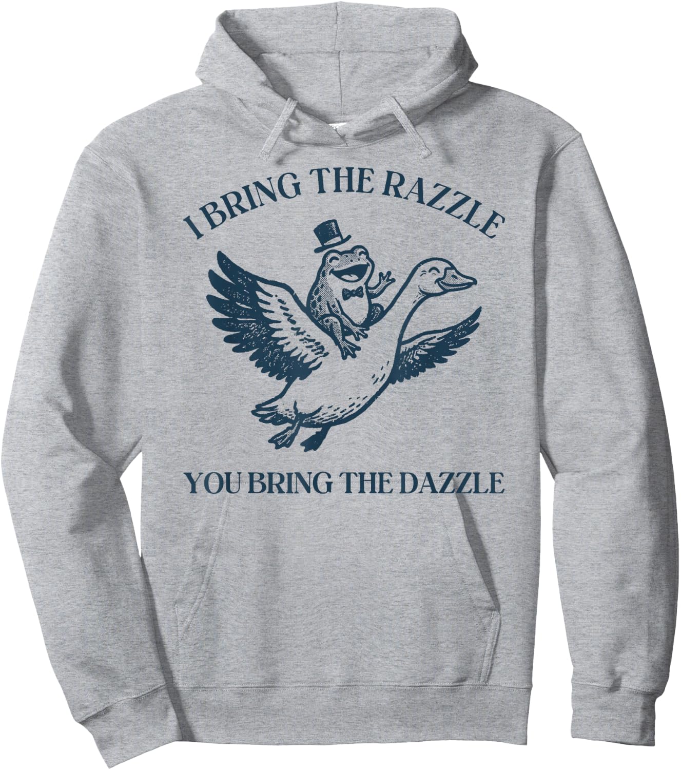 Cute Besties BFF Razzle Hoodie - Hoodie | Ash
