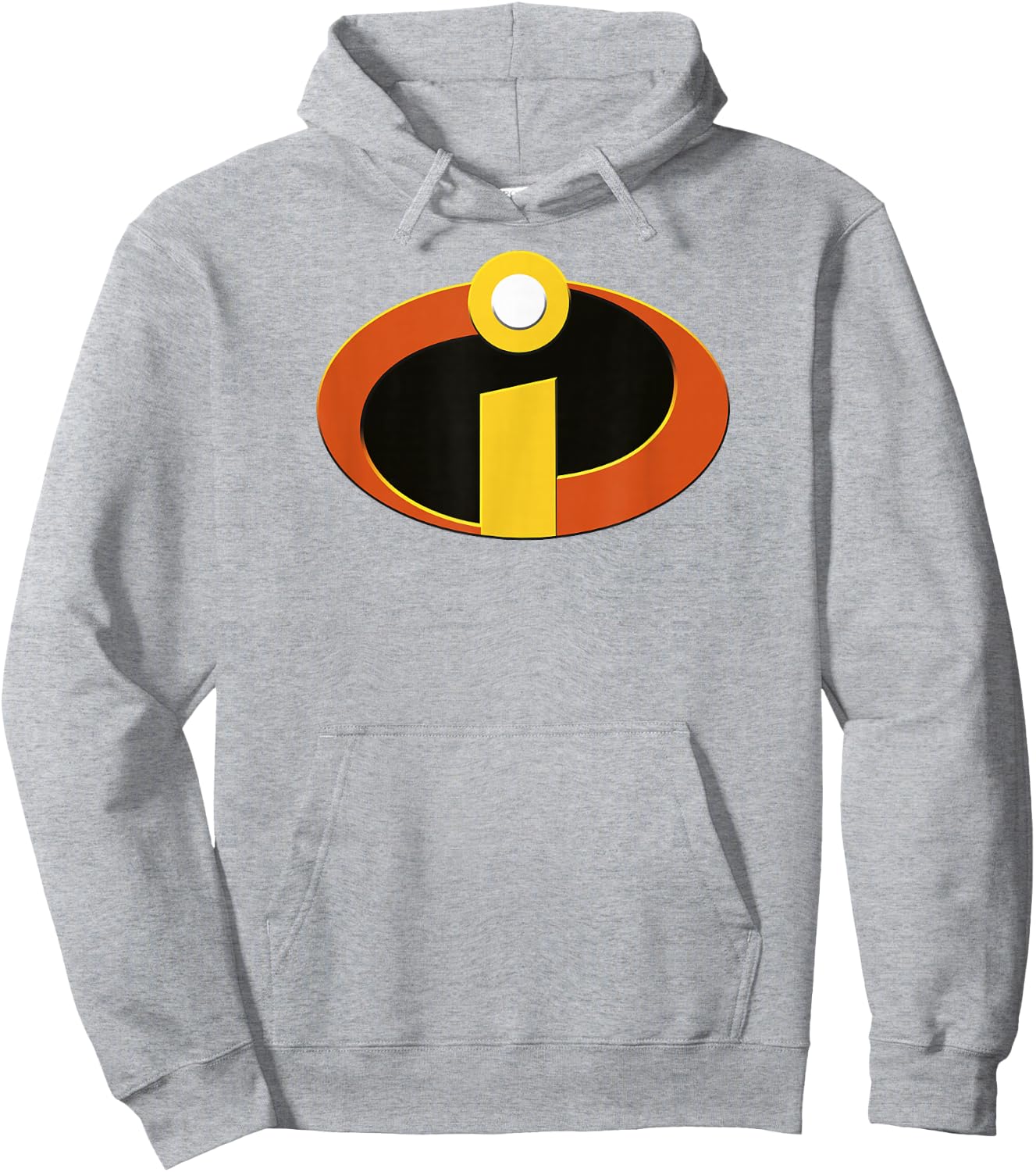 Disney Pixar Incredibles Logo Halloween Costume Hoodie - Hoodie | Ash