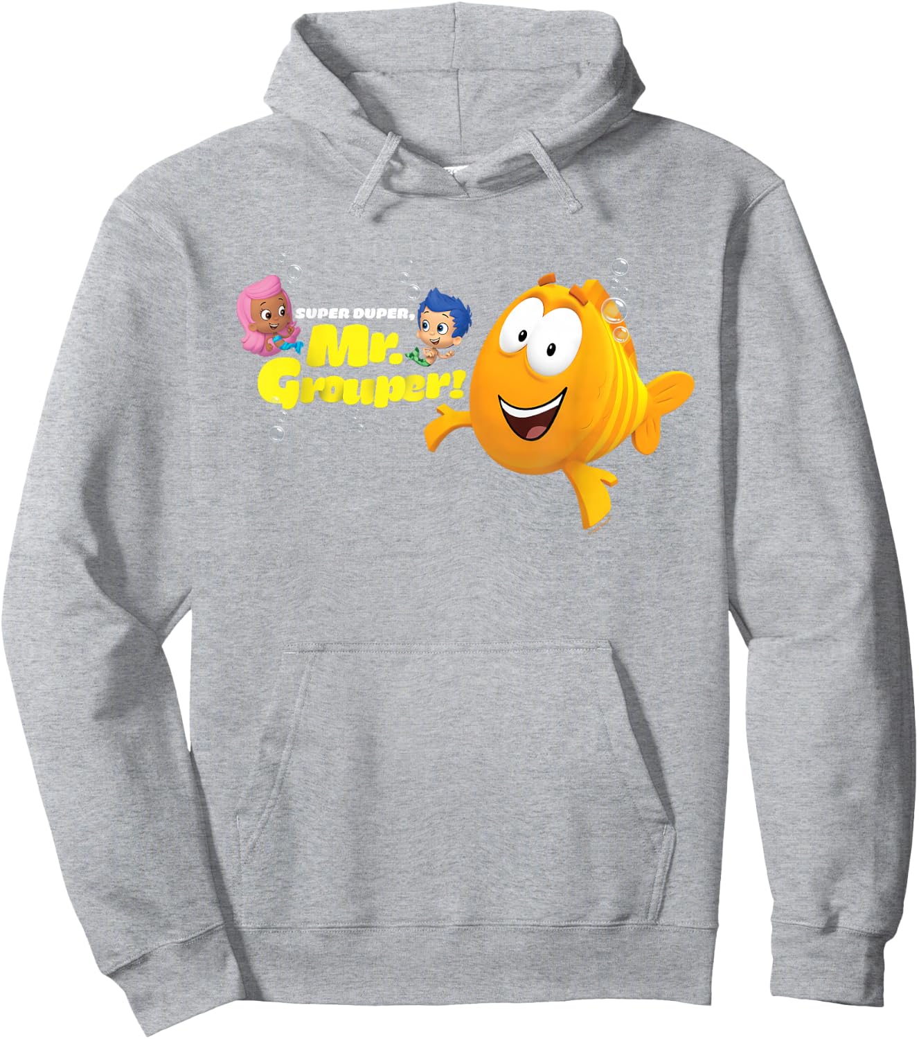 Bubble Guppies Super Duper, Mr. Grouper Hoodie - Hoodie | Ash