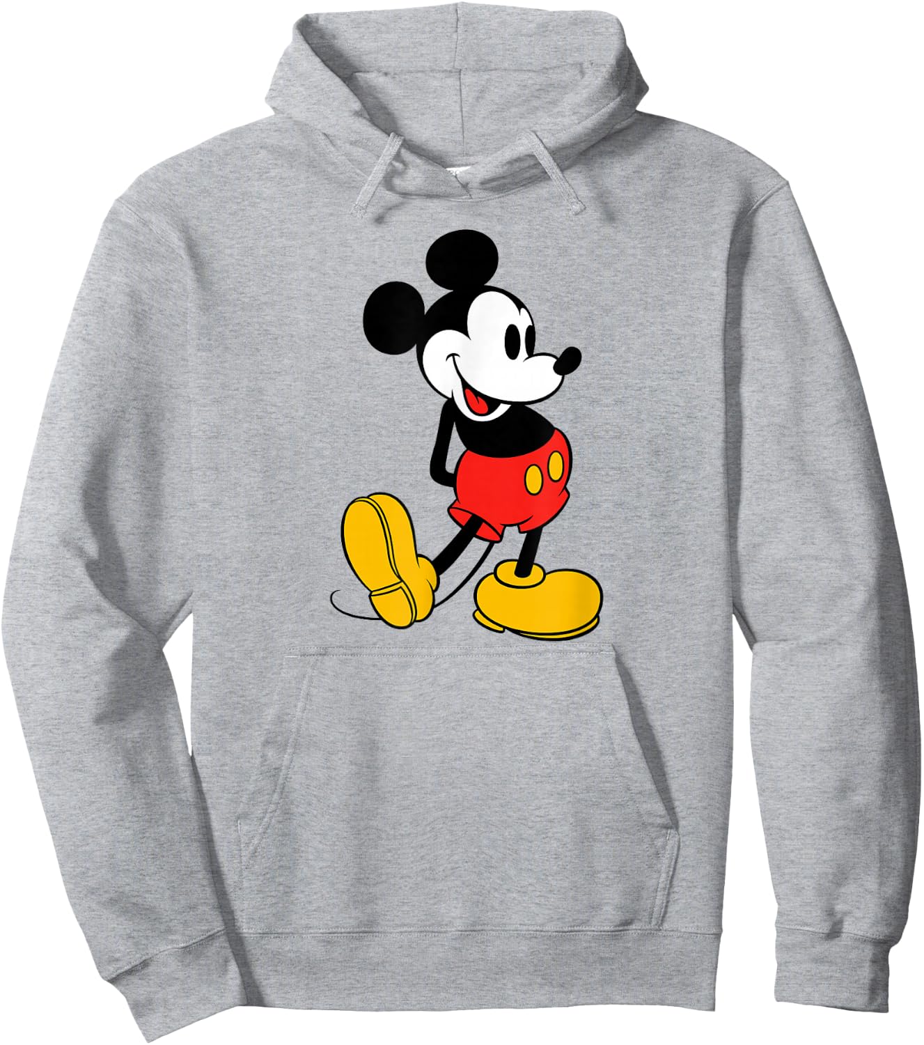 Disney - Classic Mickey Mouse Hoodie - Hoodie | Ash