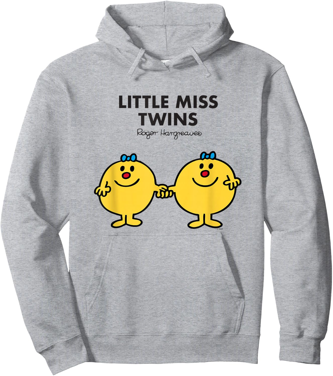 Mr. Men Little Miss Twins Hoodie - Hoodie | Ash
