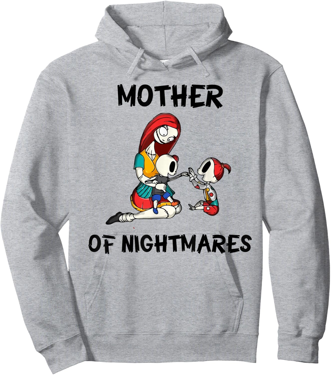Mother of Nightmares Graphic Hoodie - Hoodie | Ash