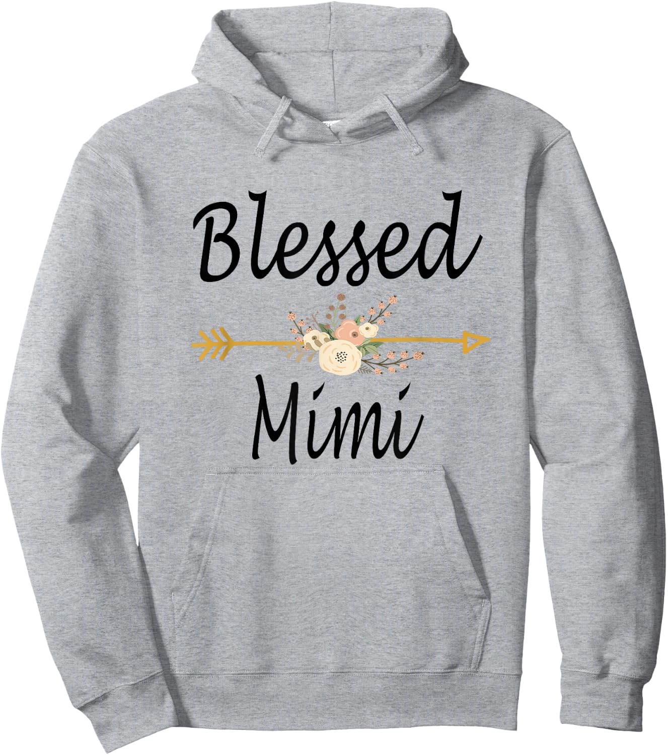 Blessed Mimi Shirt Mothers Day Gifts Cute Hoodie - Hoodie | Ash