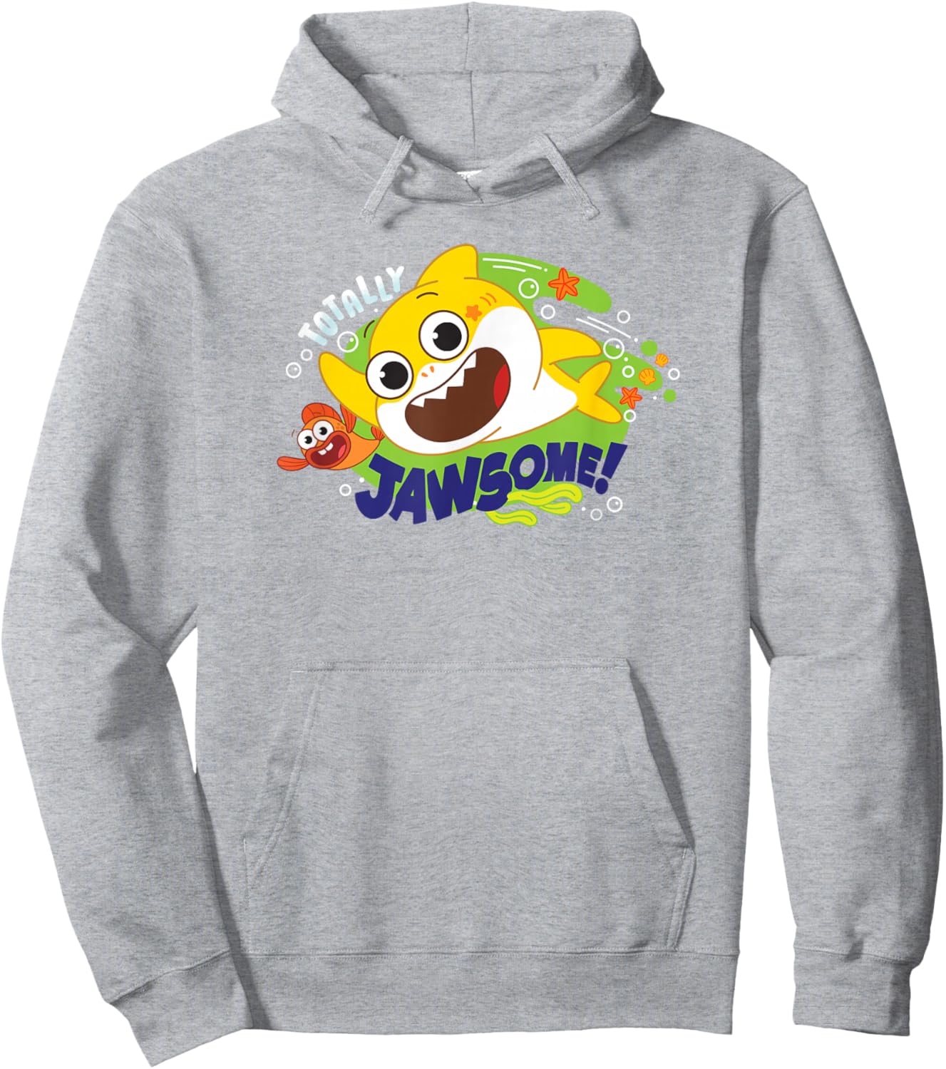 Baby Shark Totally Jawsome Hoodie - Hoodie | Ash