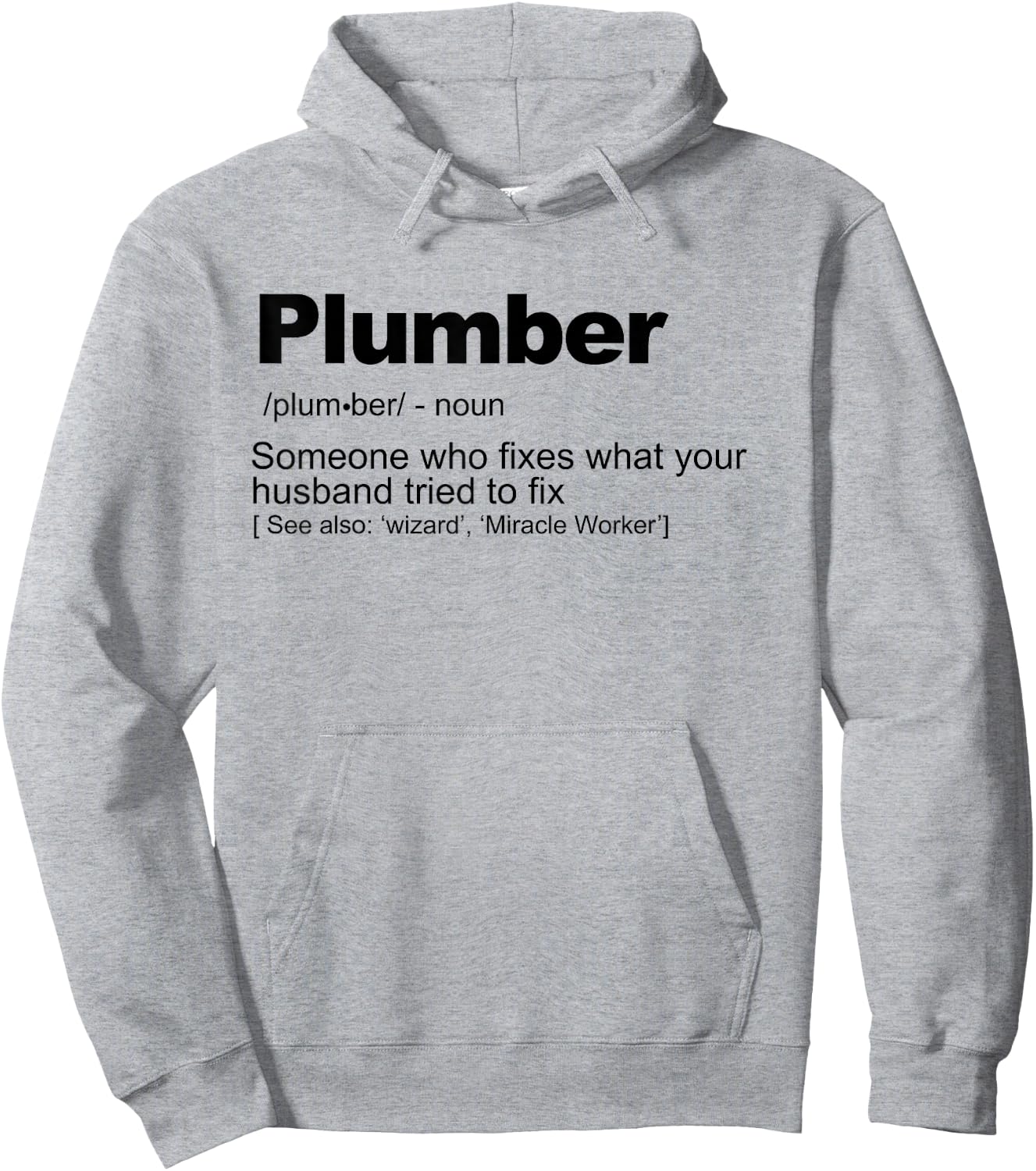 Plumber definition Hoodie - Hoodie | Ash