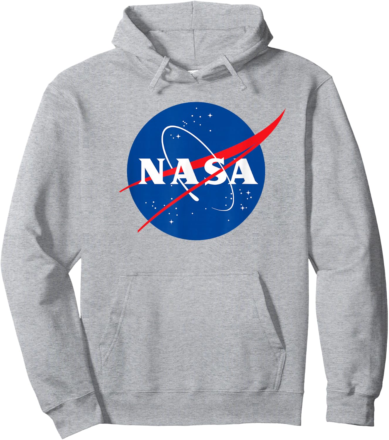 NASA Meatball Insignia - Symbol of NASA Hoodie - Hoodie | Ash