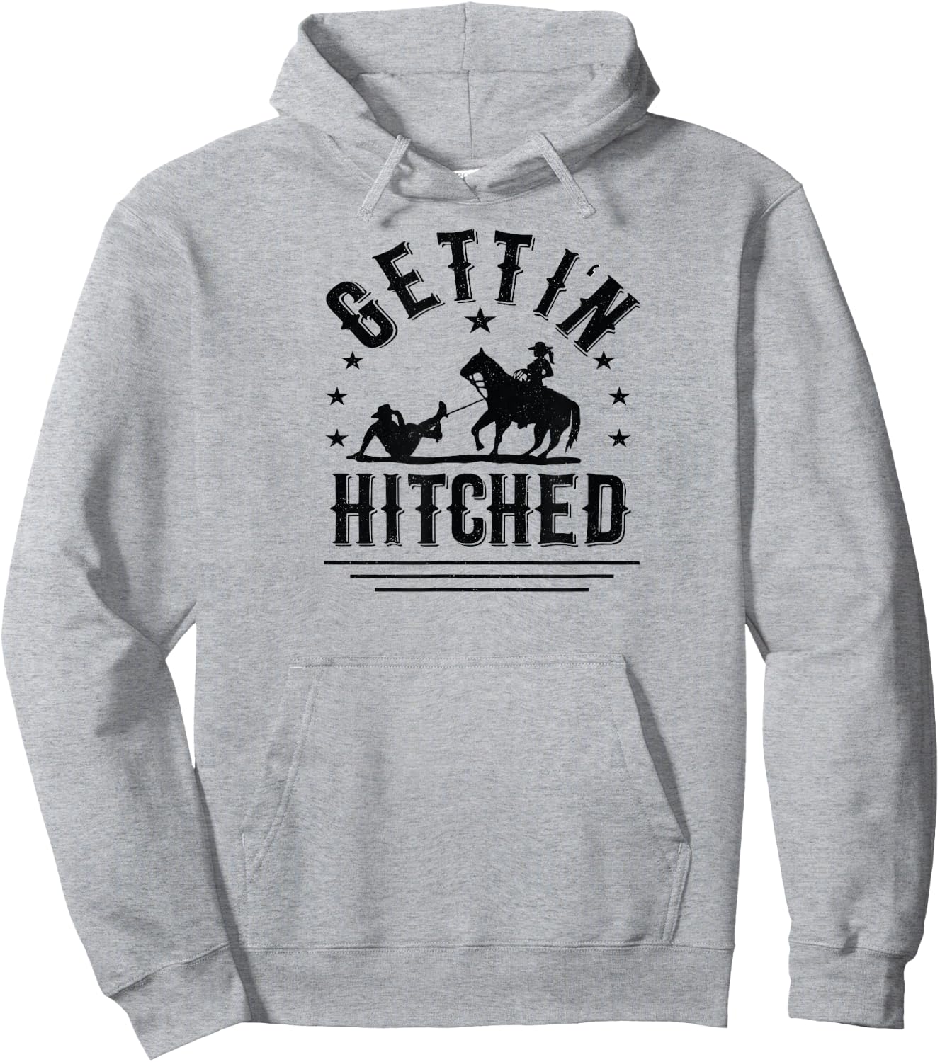 Getting Hitched Bachlorette shirt Hoodie - Hoodie | Ash