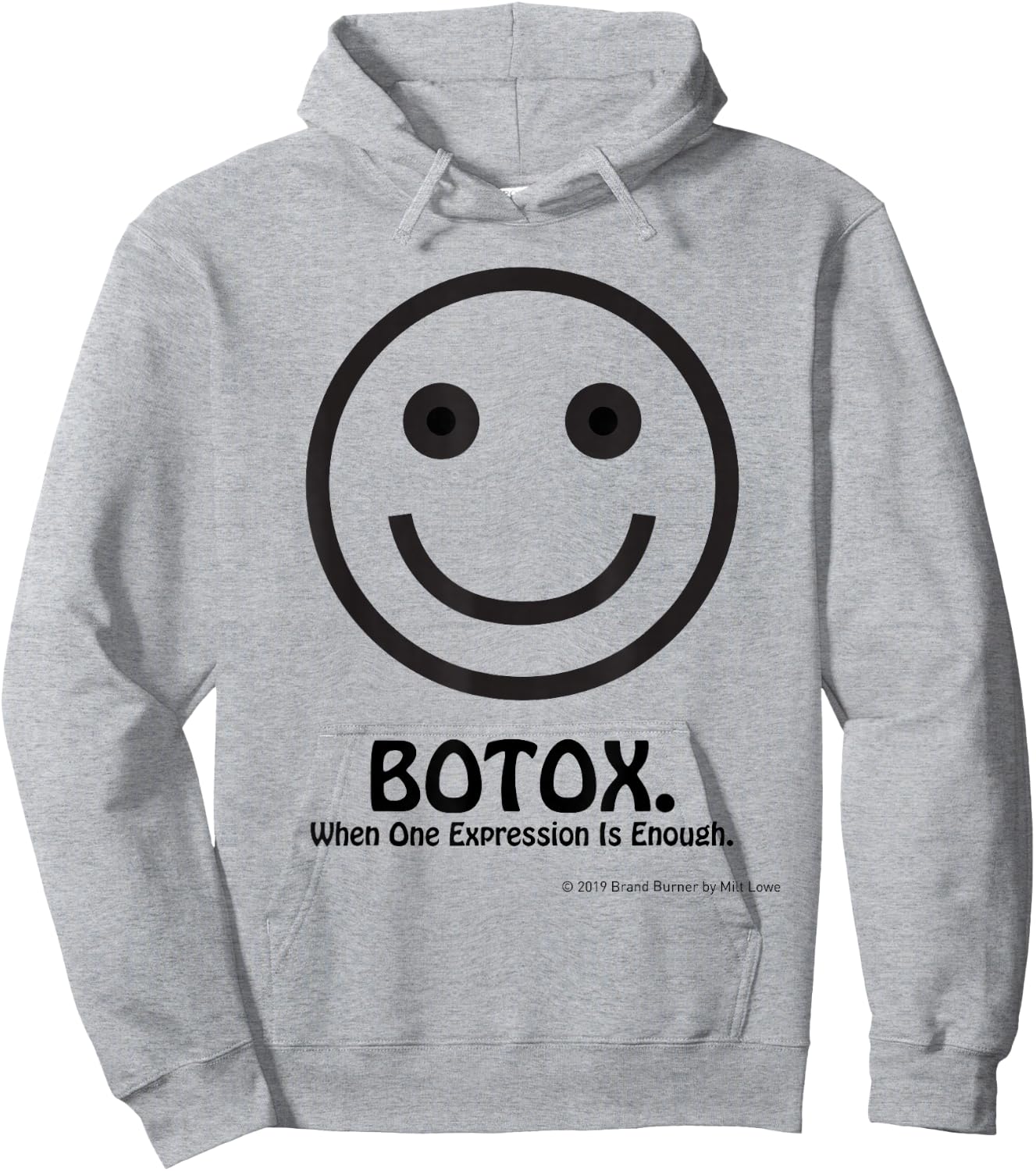 Funny Botox Shirt Hoodie - Hoodie | Ash