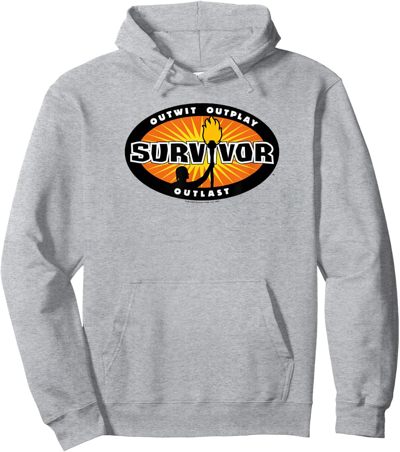 Survivor Gold Burst Hoodie - Hoodie | Ash