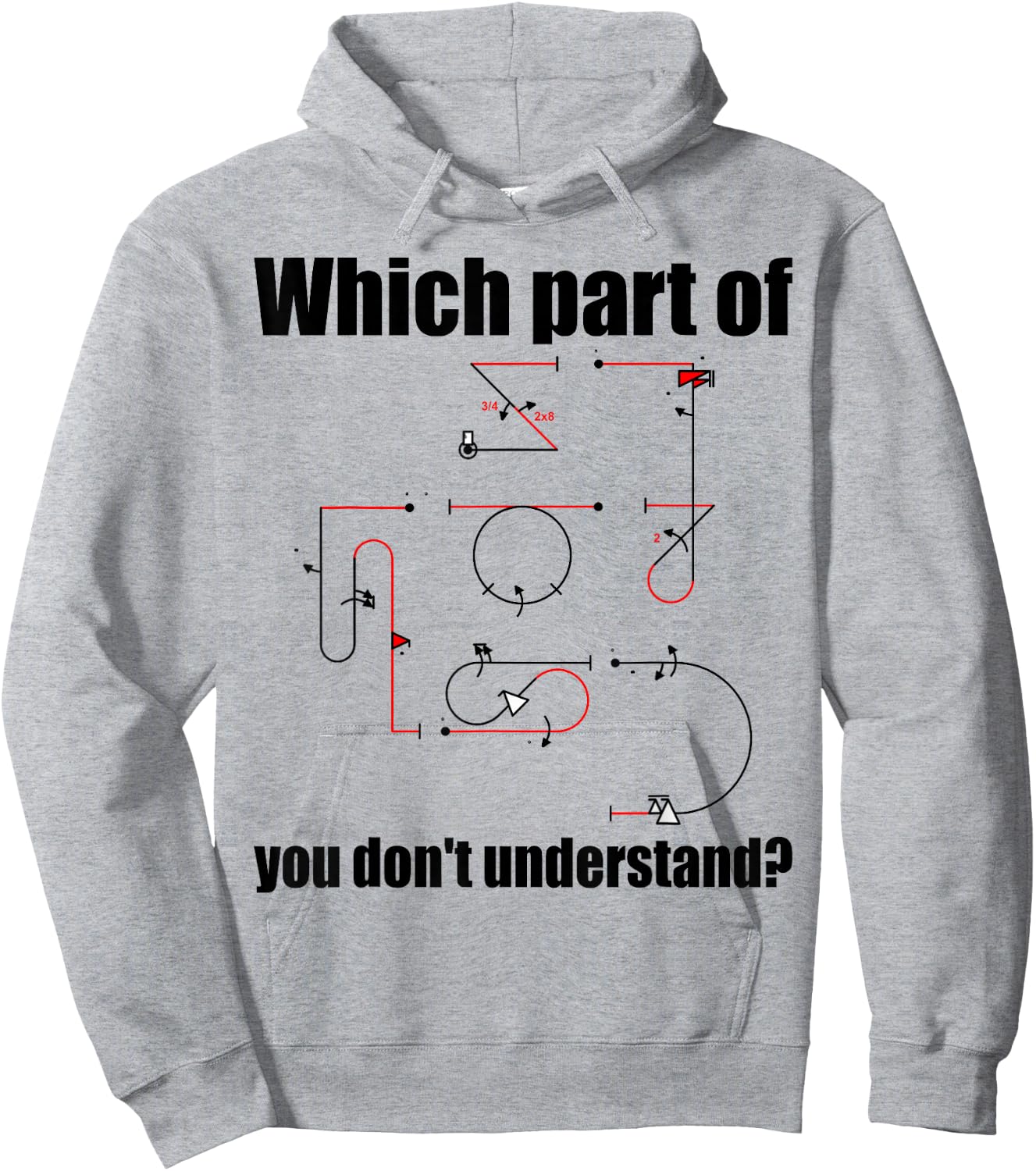 Aresty Symbol Aerobatics for Model Pilot Hoodie - Hoodie | Ash