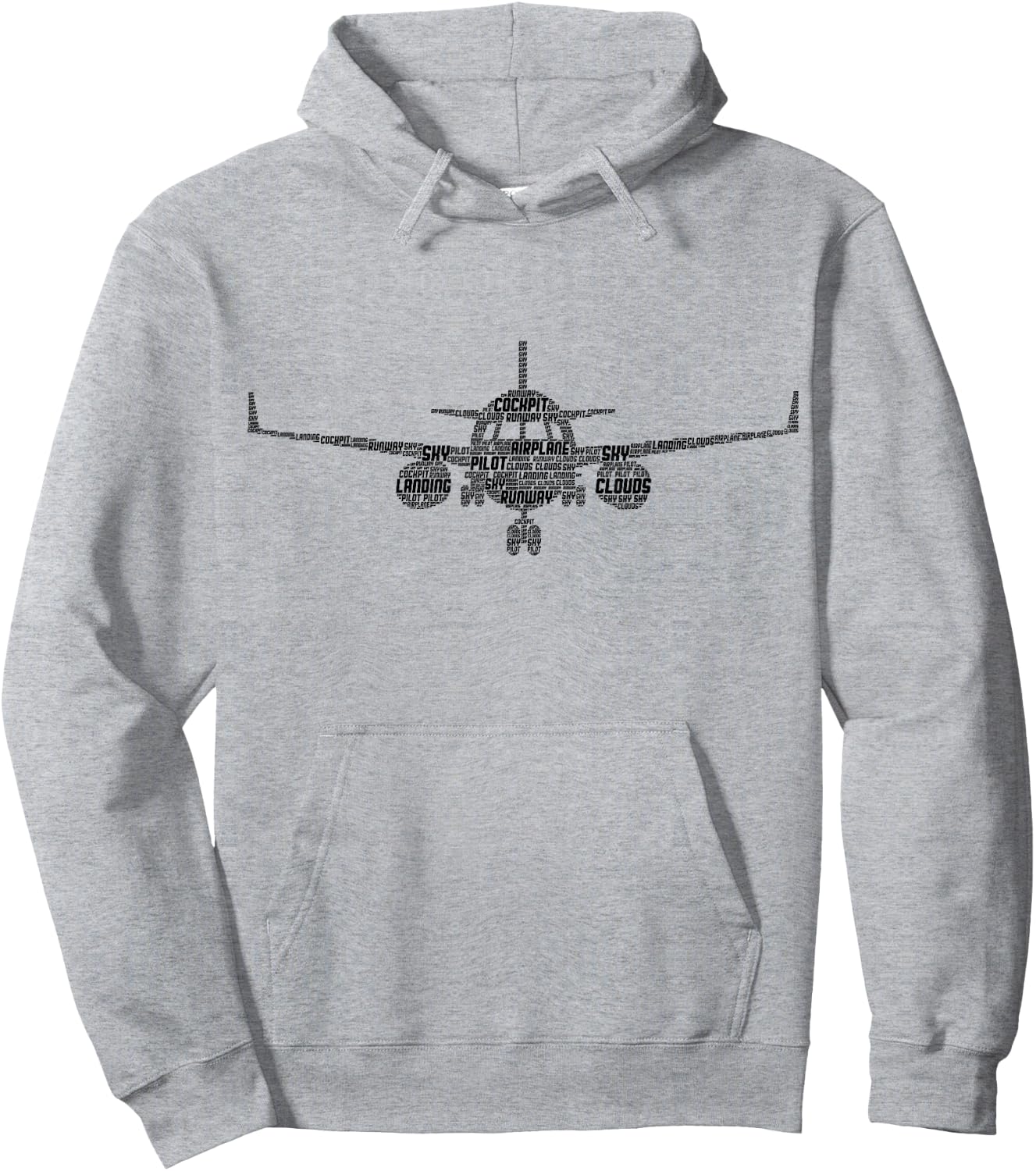 Aeroplane Pilot Children Men Boys Hoodie - Hoodie | Ash