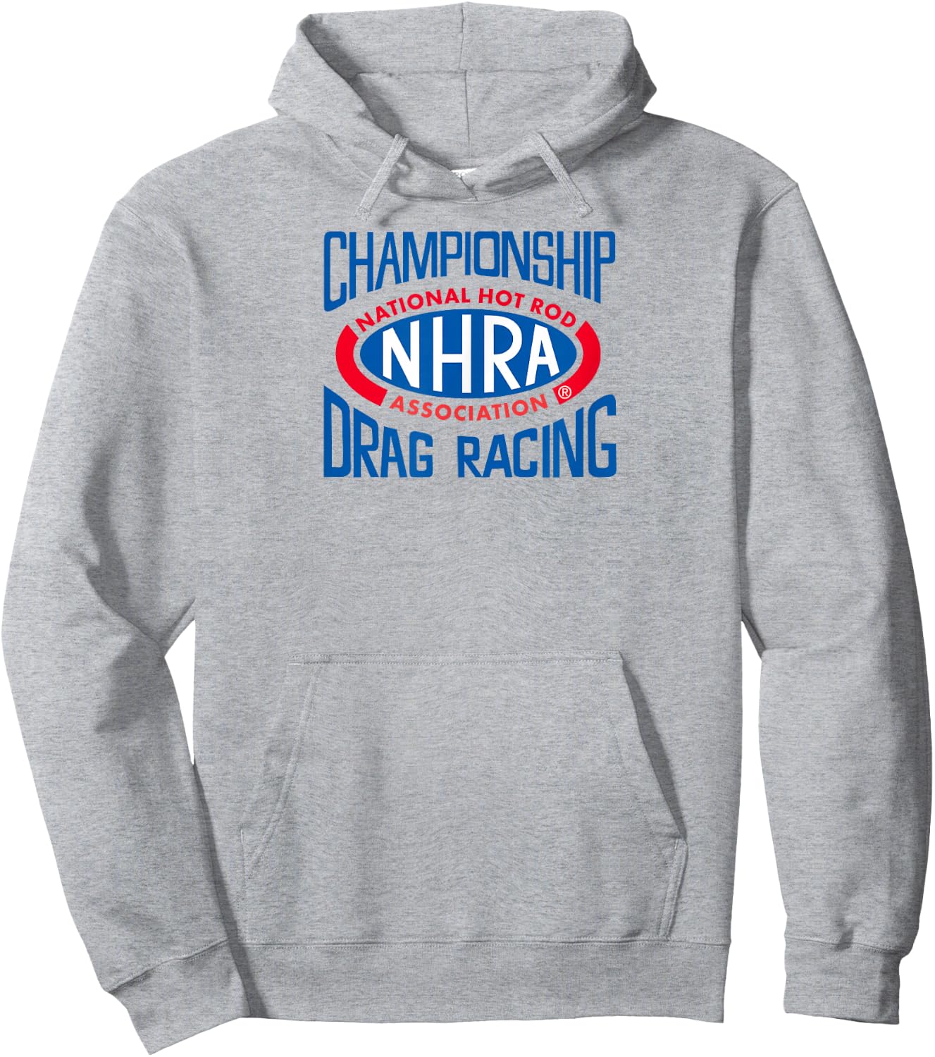 Championship Drag Racing NHRA Logo Small Hoodie - Hoodie | Ash
