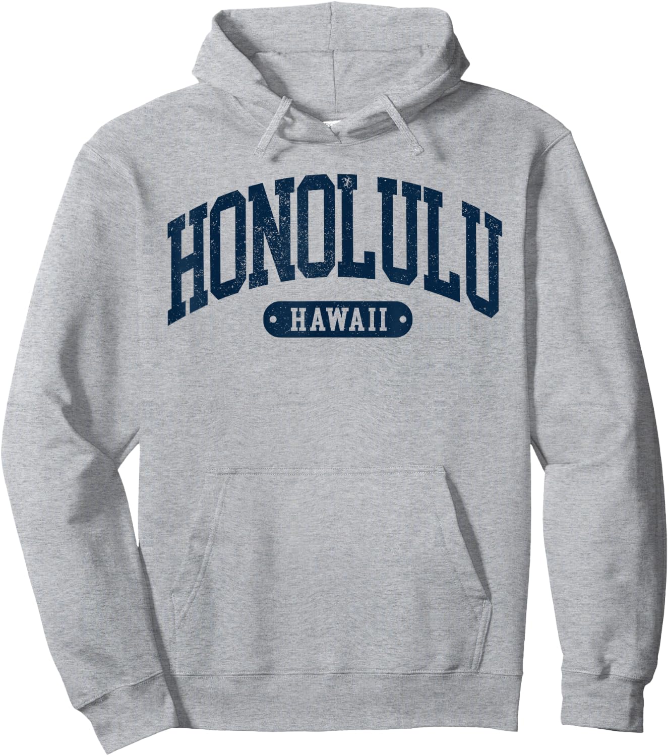 Vintage Honolulu Hawaii Oahu Souvenir Kids Hoodie - Hoodie | Ash