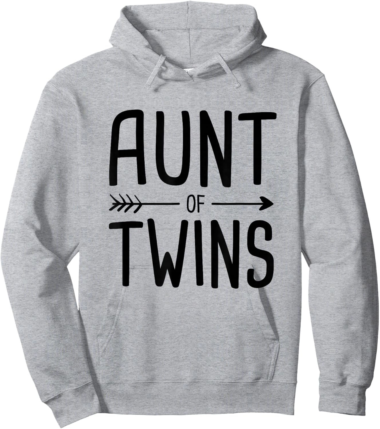 Aunt of Twins Hoodie - Hoodie | Ash