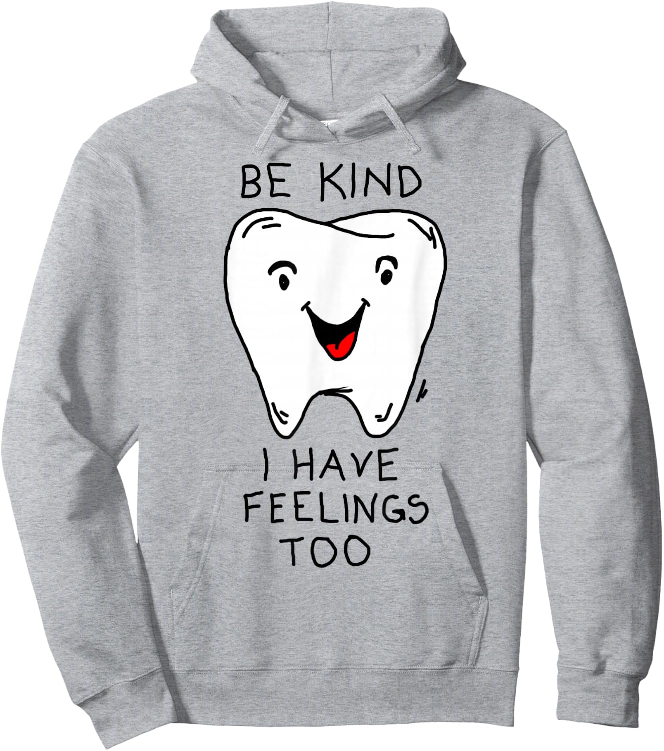 Be nice, I have feelings funny tooth feelings Hoodie - Hoodie | Ash