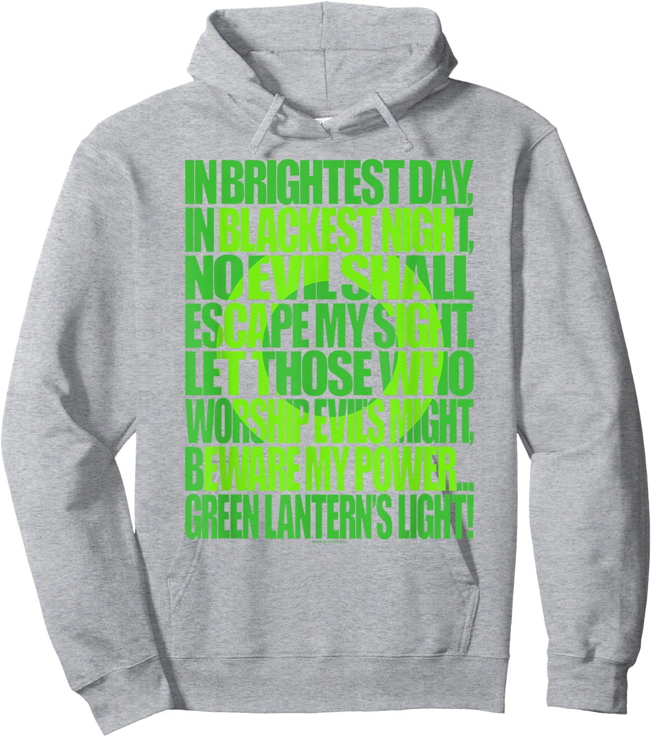 Green Lantern In Brightest Day Oath Hoodie - Hoodie | Ash