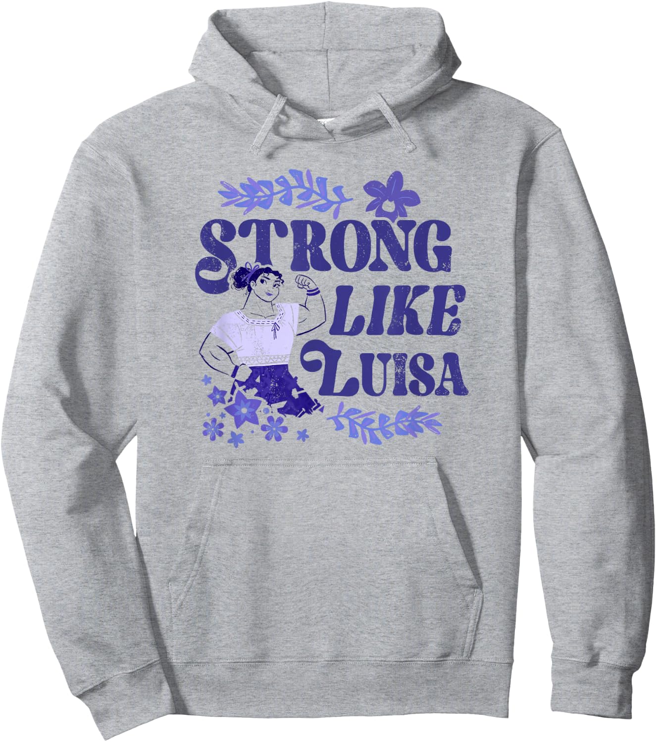 Disney Encanto Strong Like Luisa Inspirational Hoodie - Hoodie | Ash