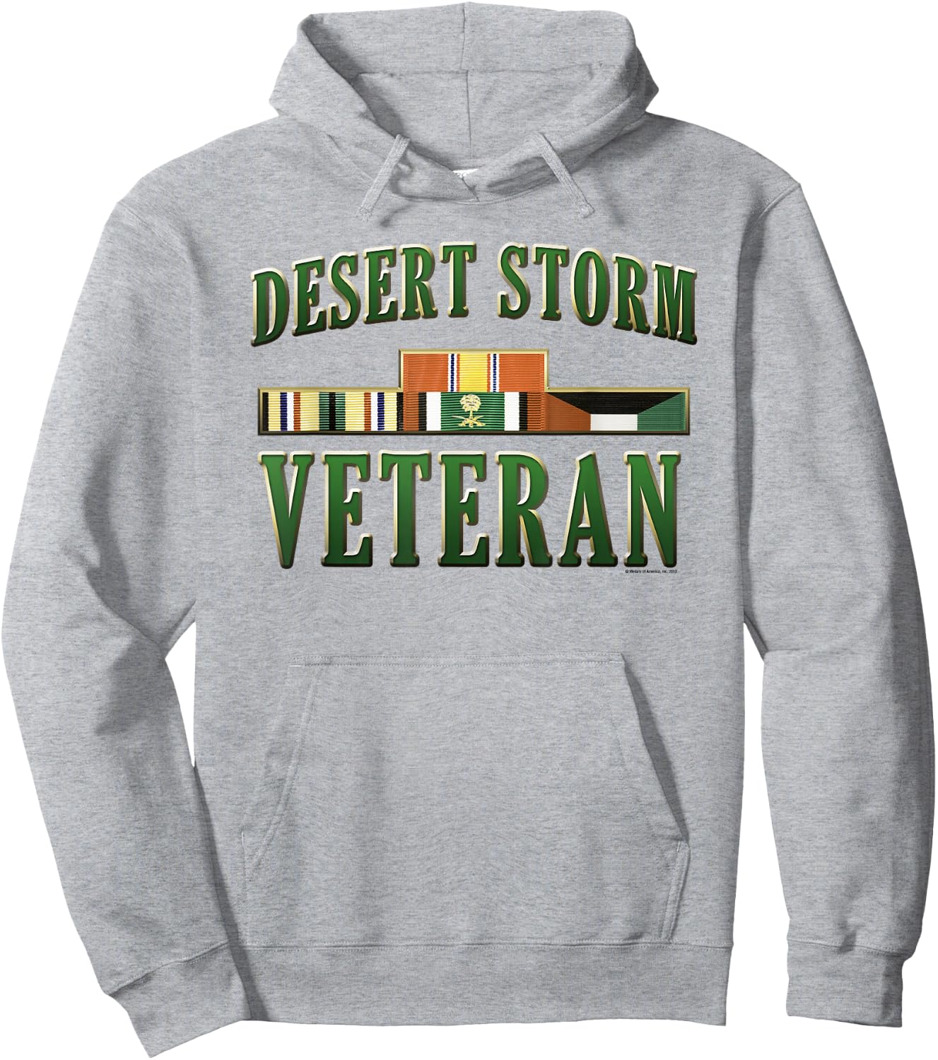 Desert Storm Veteran Hoodie - Hoodie | Ash