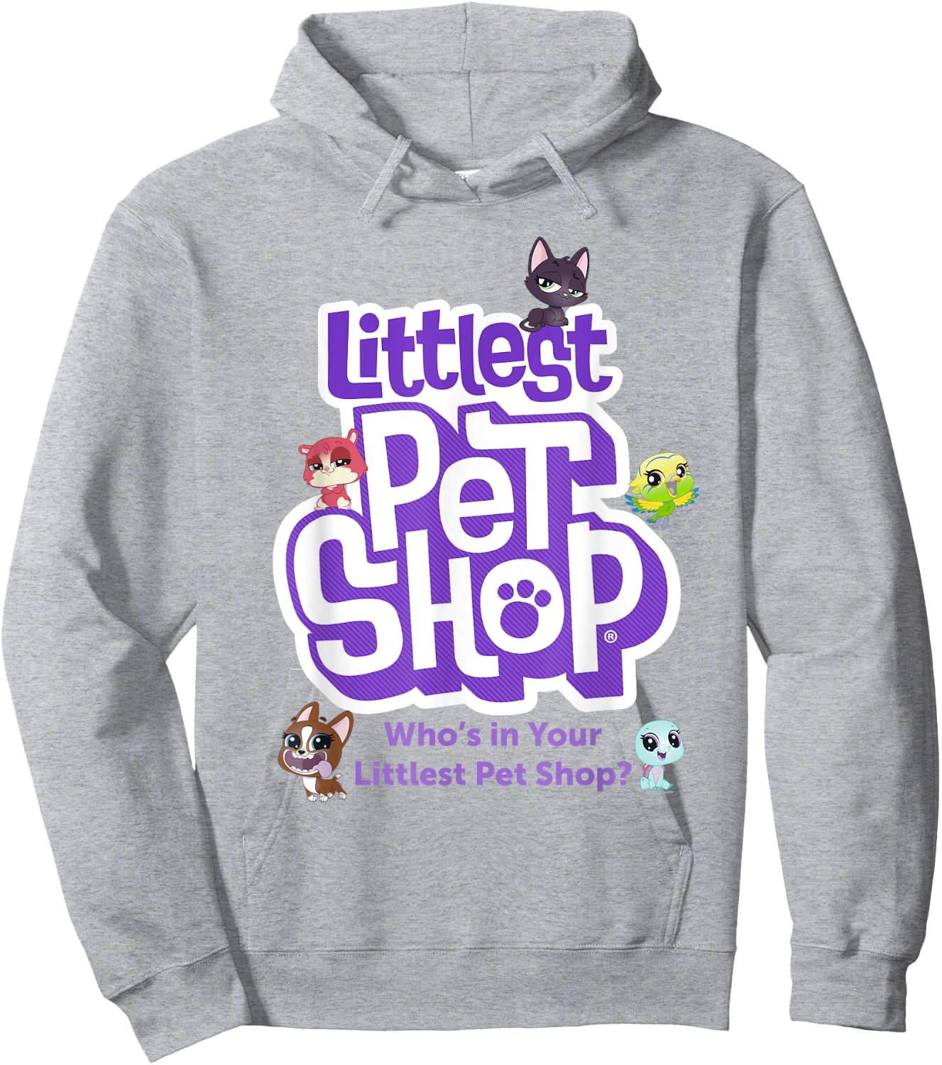 Littlest Pet Shop Who's in Your Shop? Hoodie - Hoodie | Ash