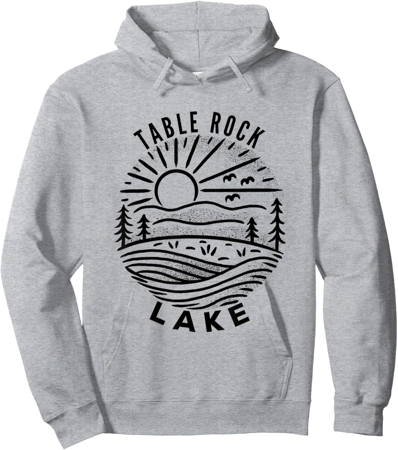 Table Rock Lake Hoodie - Hoodie | Ash