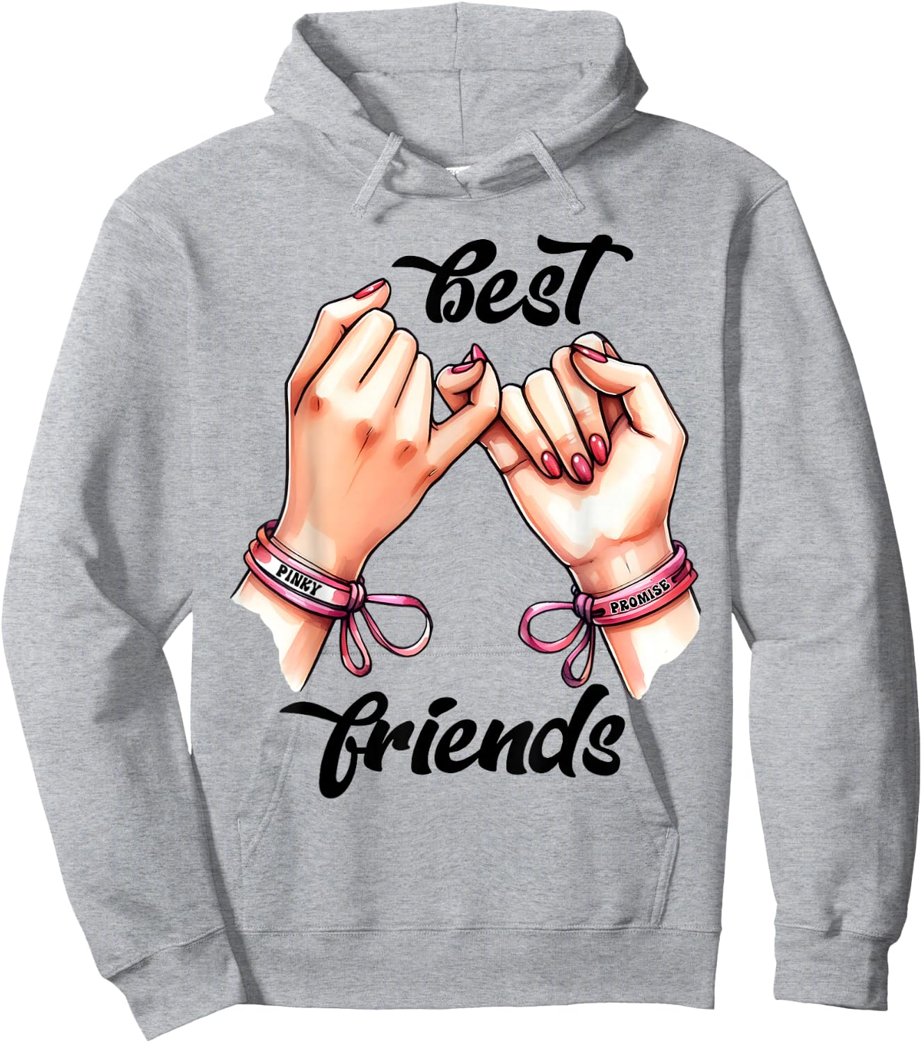 BFF Spirit Week Girls Besties Matching Hoodie - Hoodie | Ash