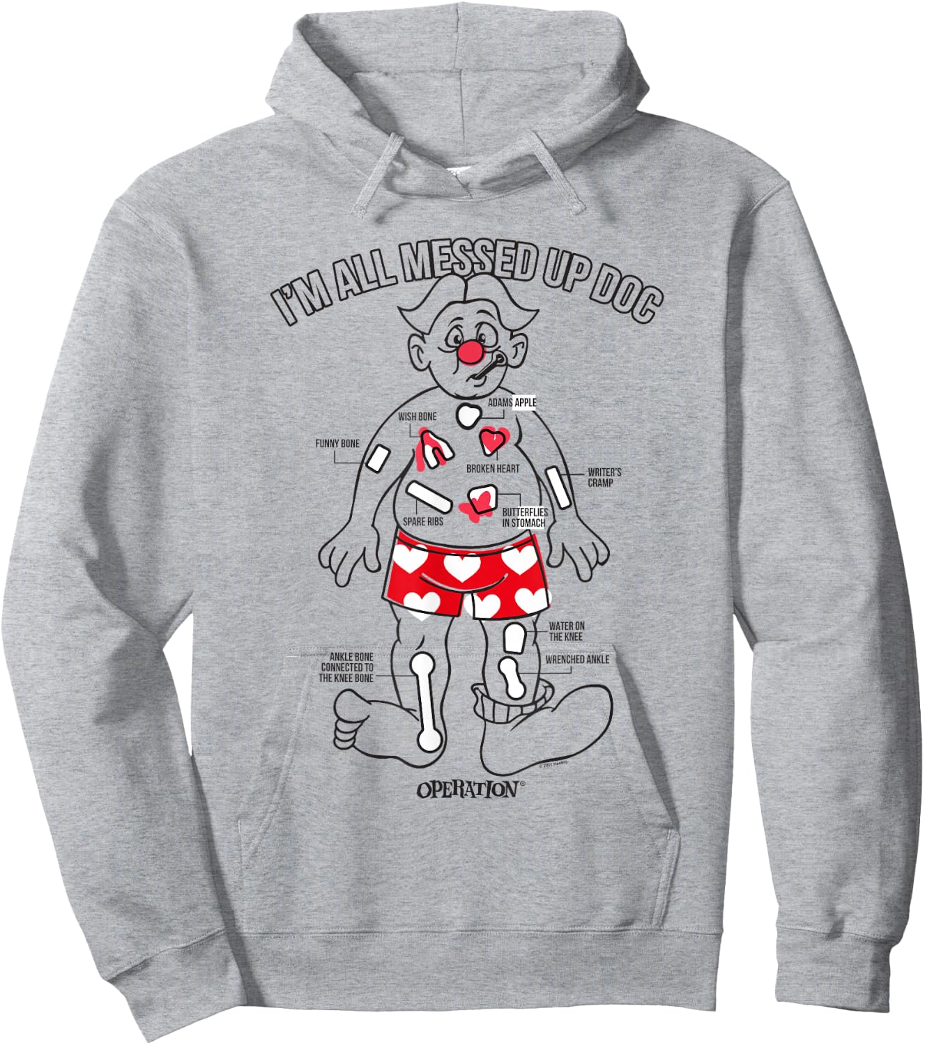 Operation I'm All Messed Up Doc Hoodie - Hoodie | Ash