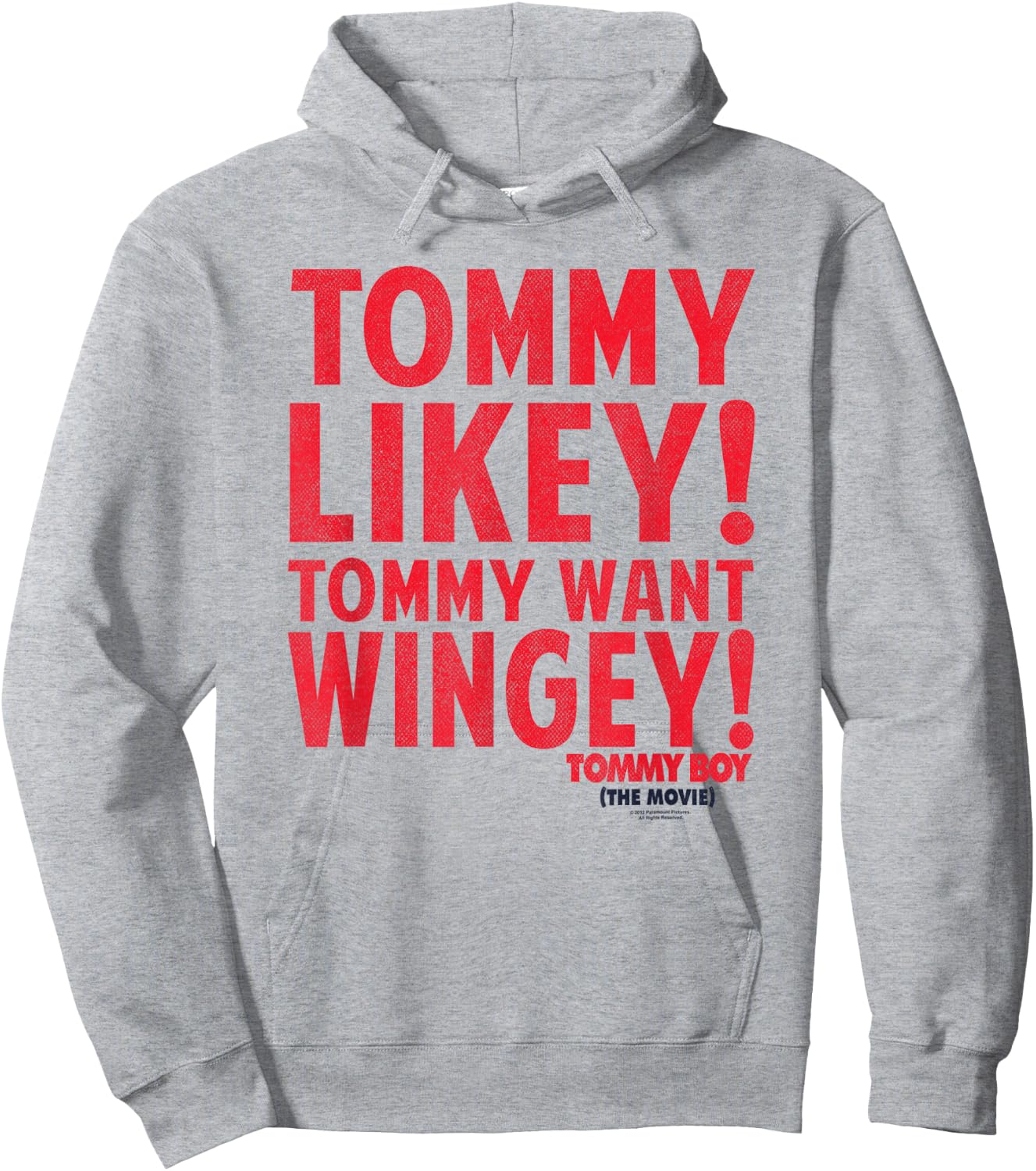 Tommy Boy Want Wingey Hoodie - Hoodie | Ash