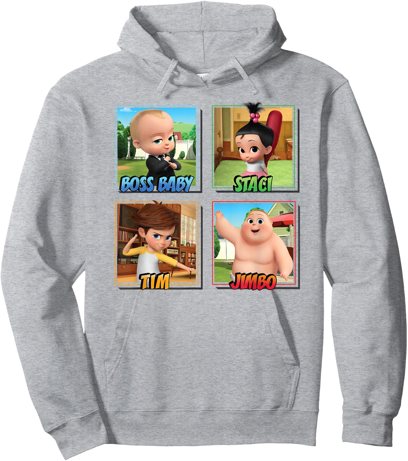The Boss Baby Squad Hoodie - Hoodie | Ash