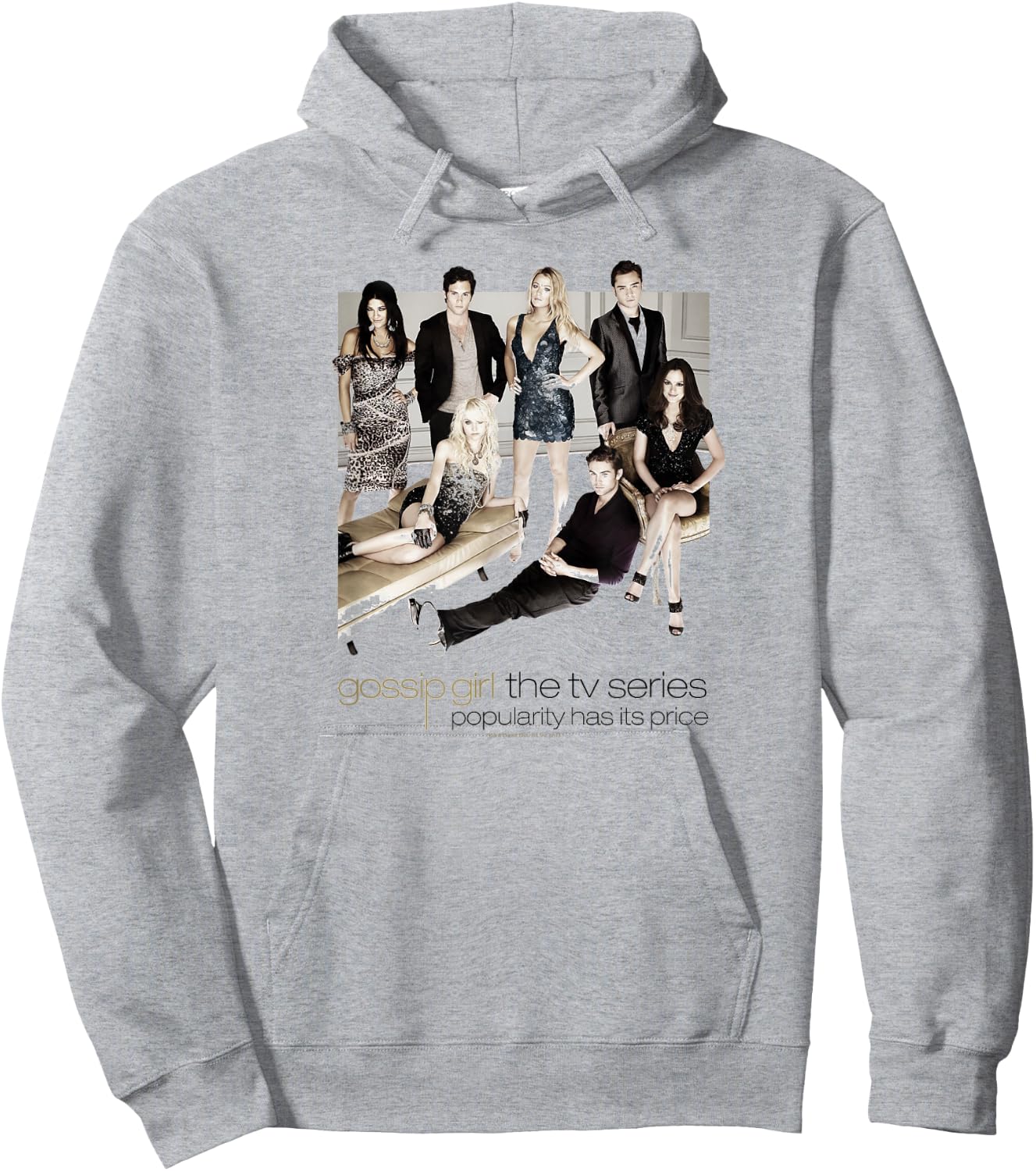 Gossip Girl Sitting Around Hoodie - Hoodie | Ash