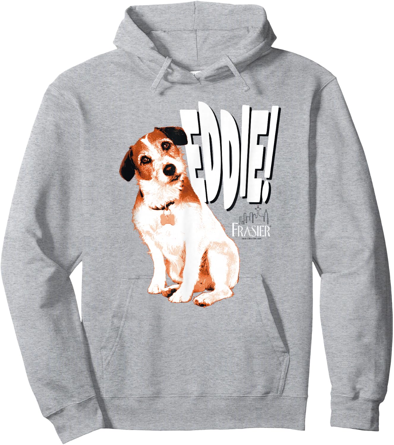 Frasier Eddie Hoodie - Hoodie | Ash